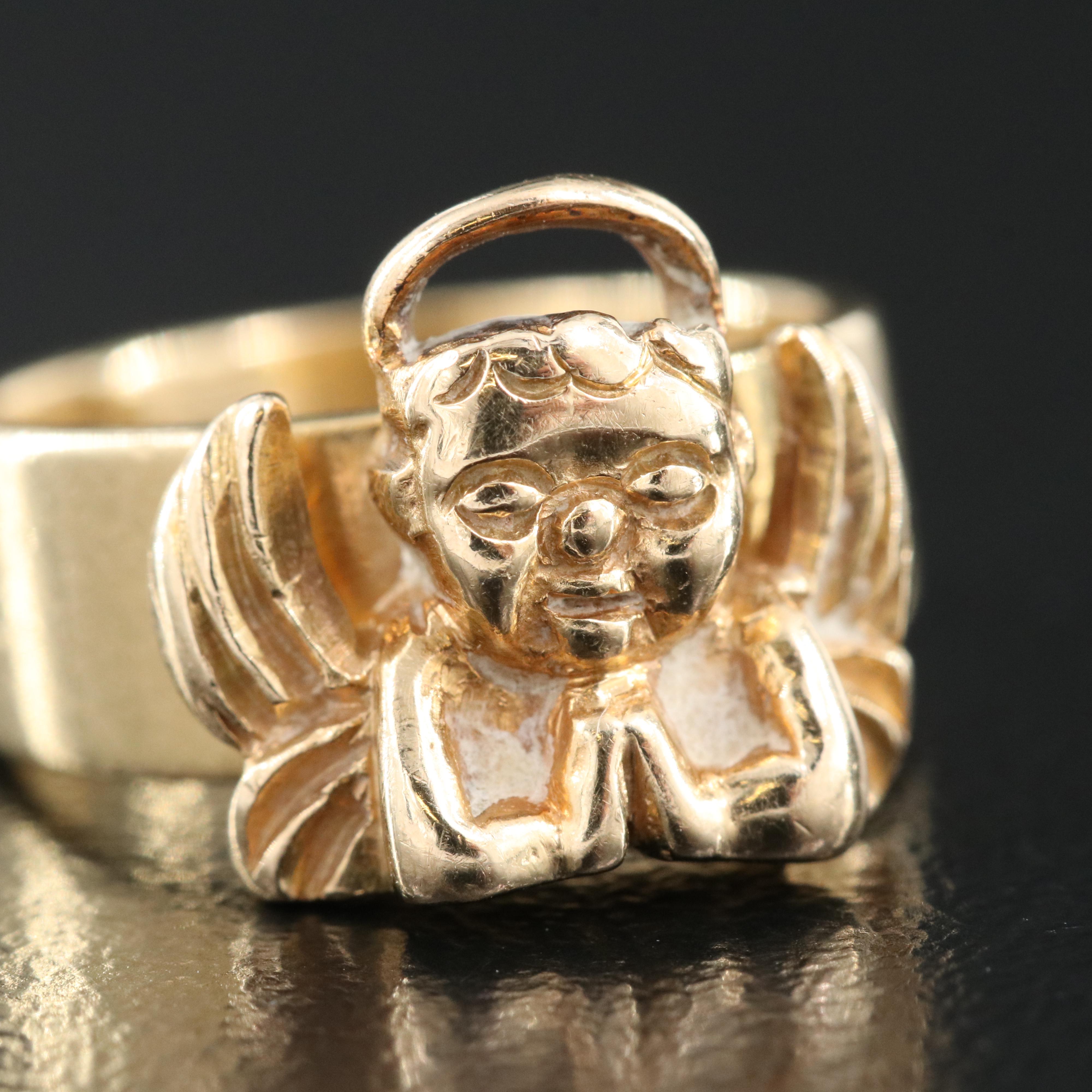 14K Figural Ring