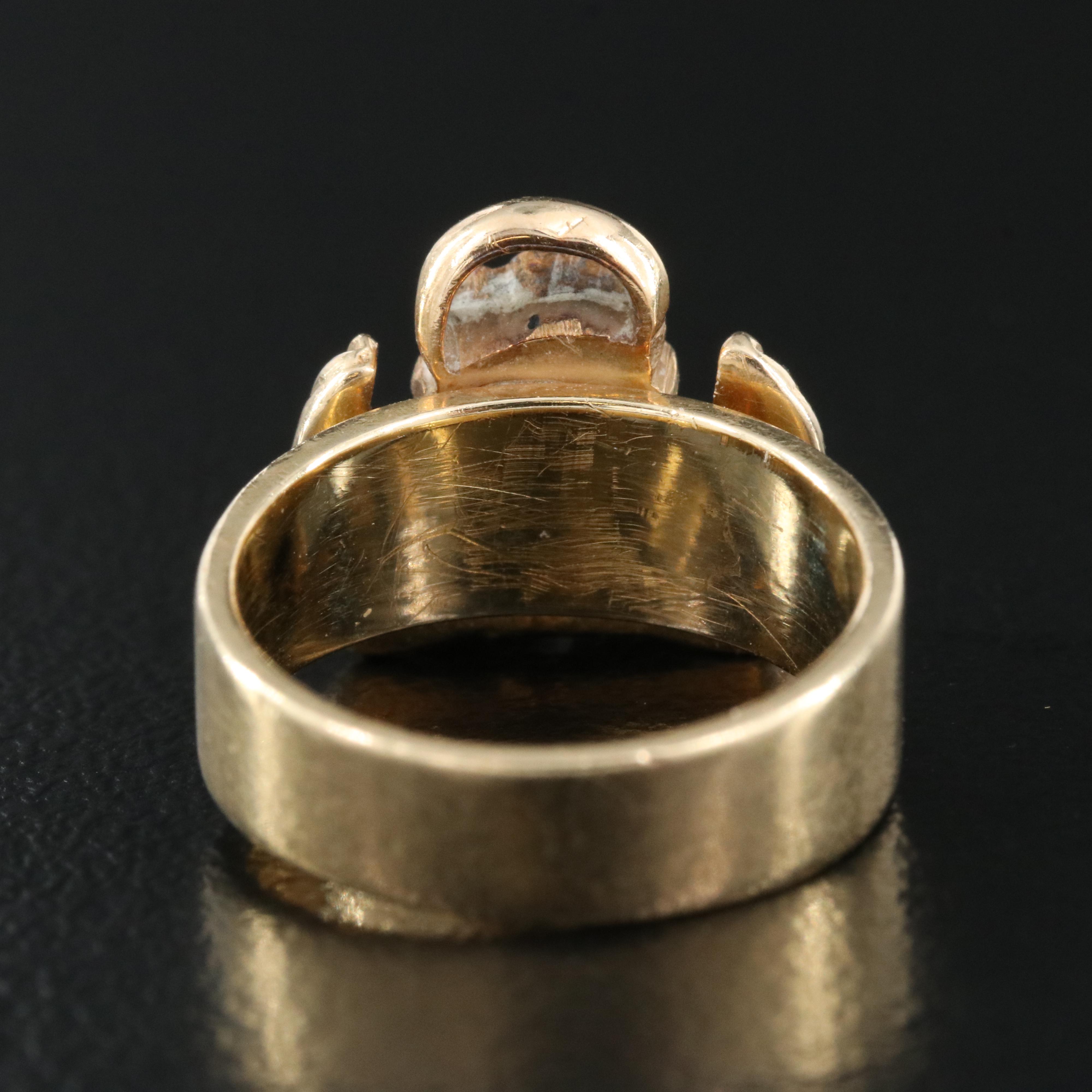 14K Figural Ring