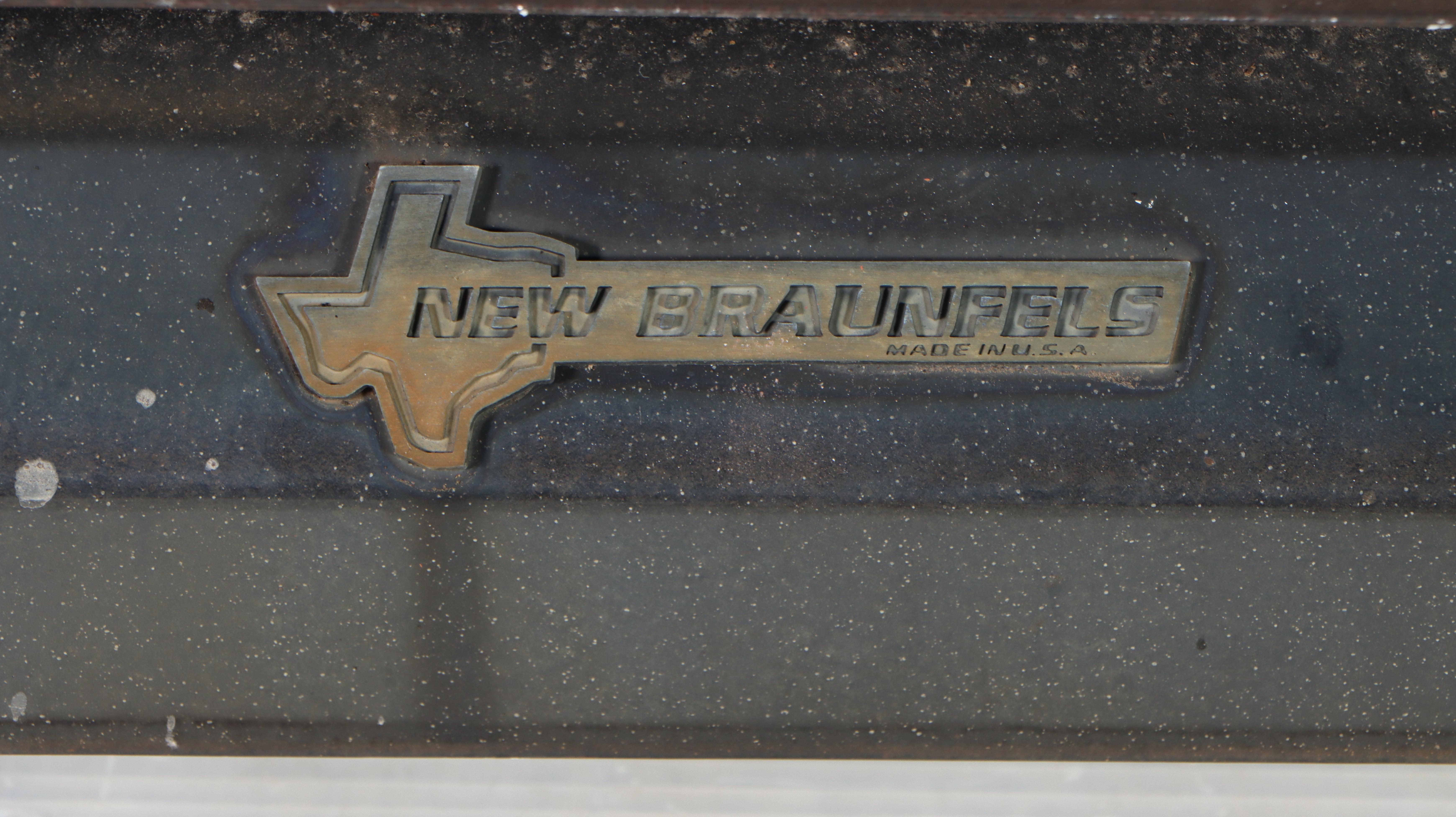 New Braunfels Metal Outdoor Fireplace