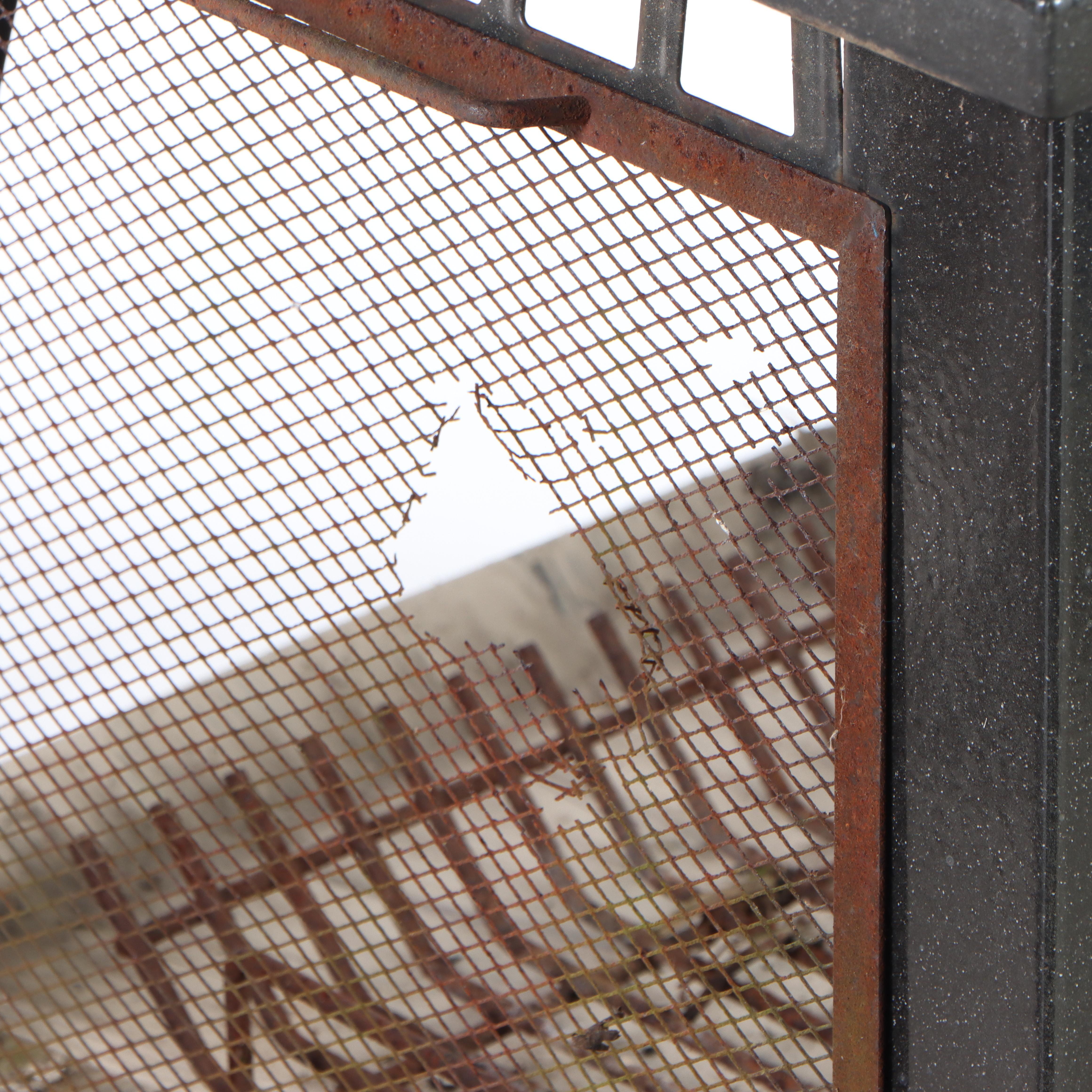 New Braunfels Metal Outdoor Fireplace