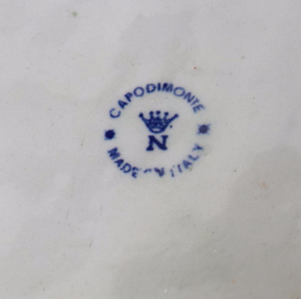 ITMGG26804 Capodimonte porcelain, English china