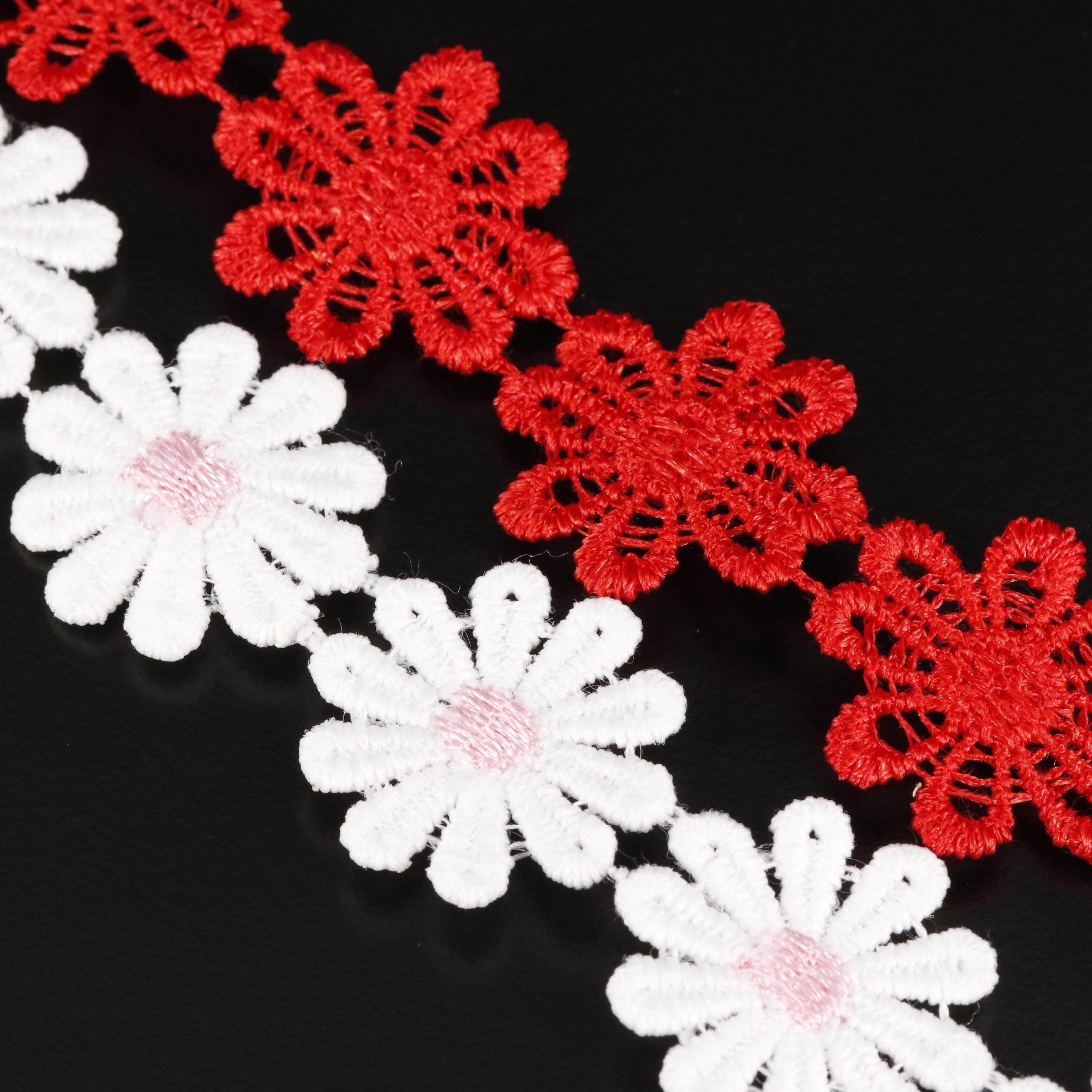 Crocheted Floral Bracelets