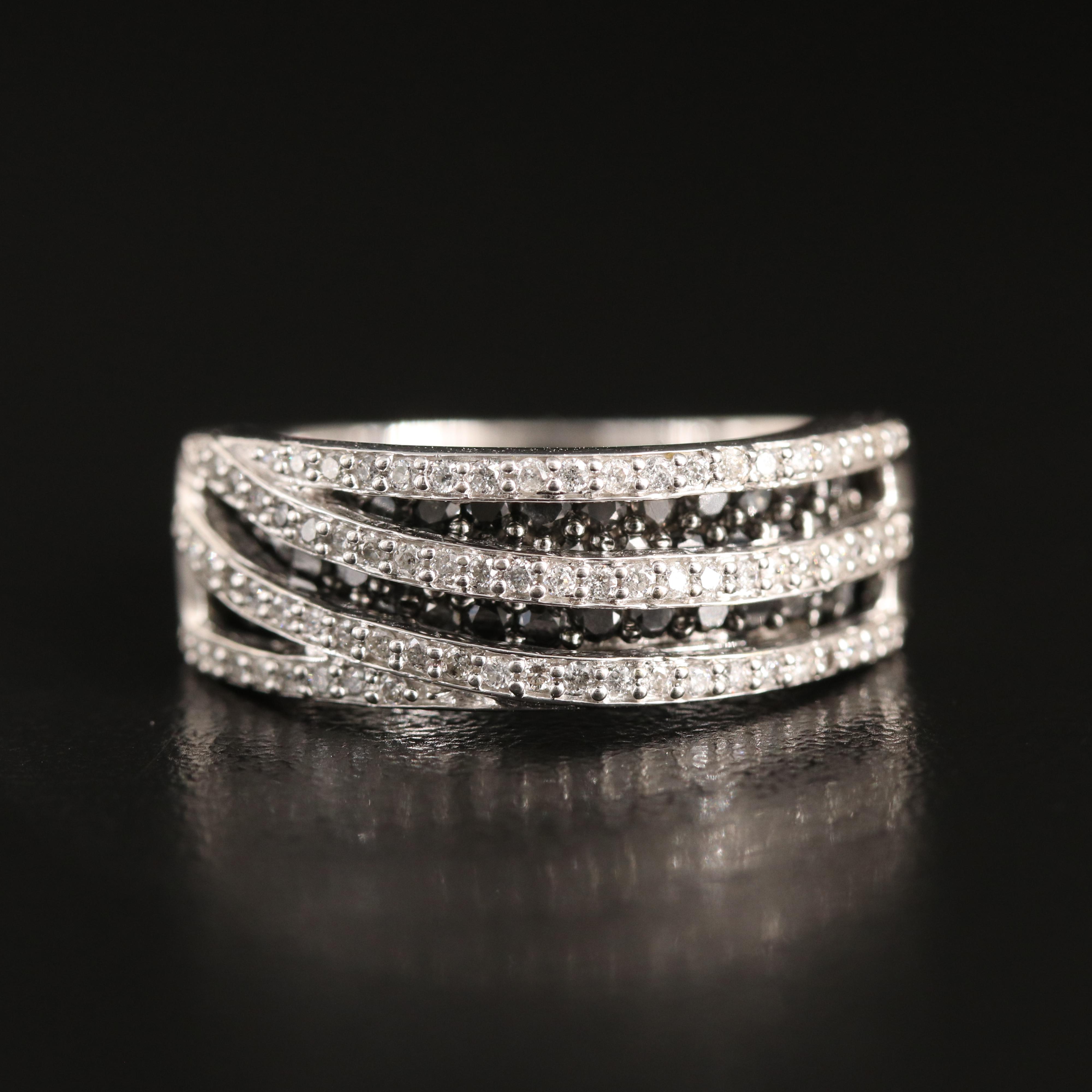 14K 1.00 CTW Diamond Band