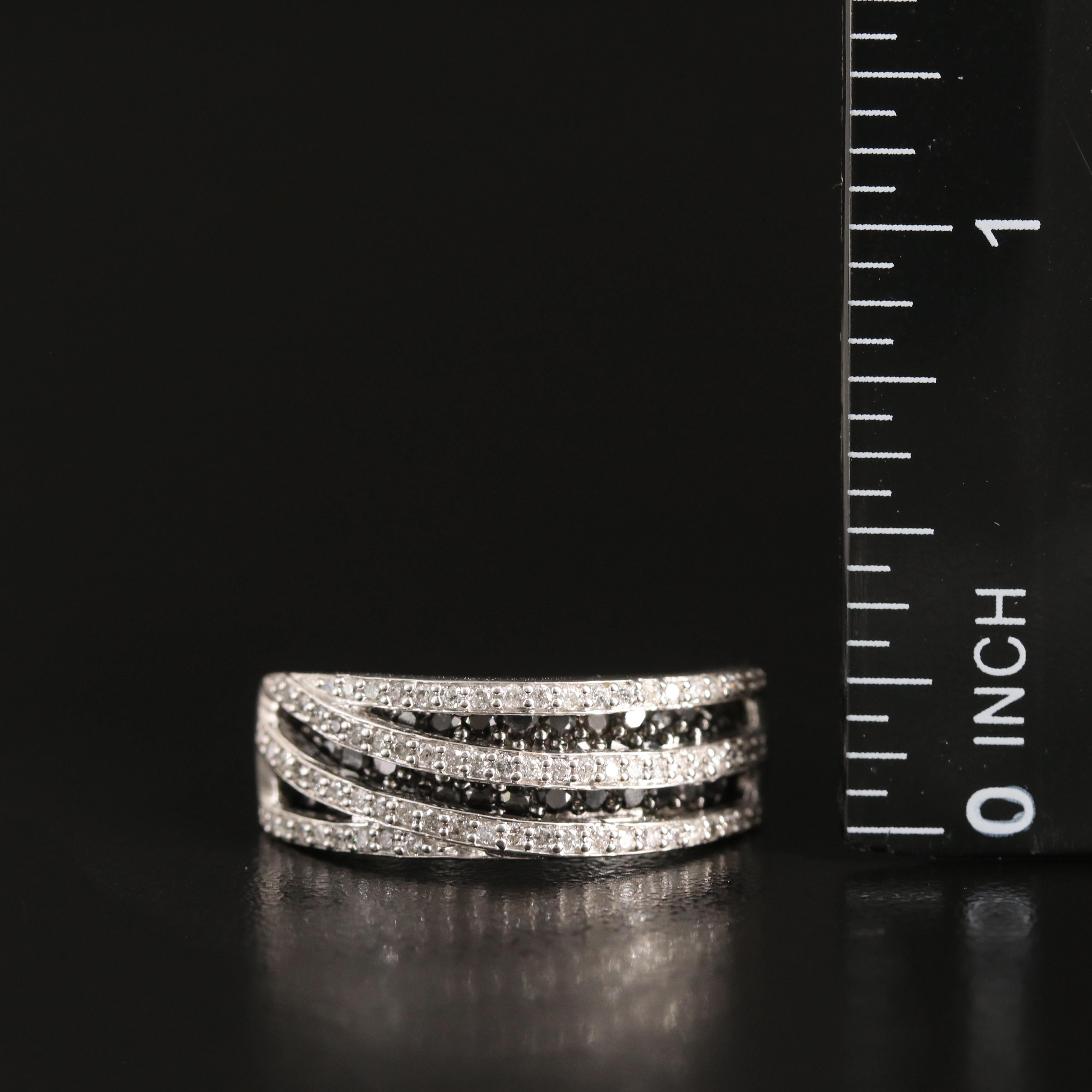 14K 1.00 CTW Diamond Band