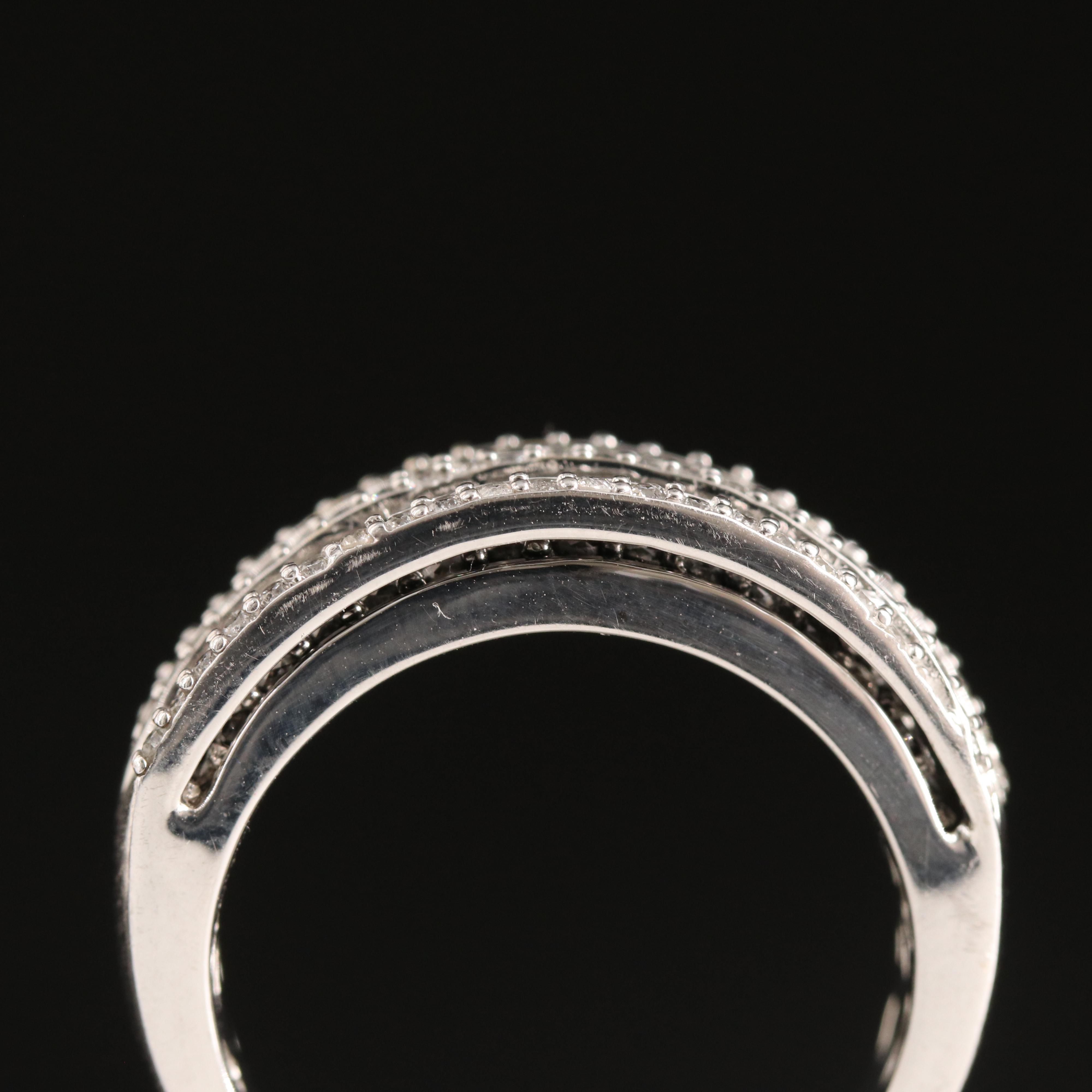 14K 1.00 CTW Diamond Band