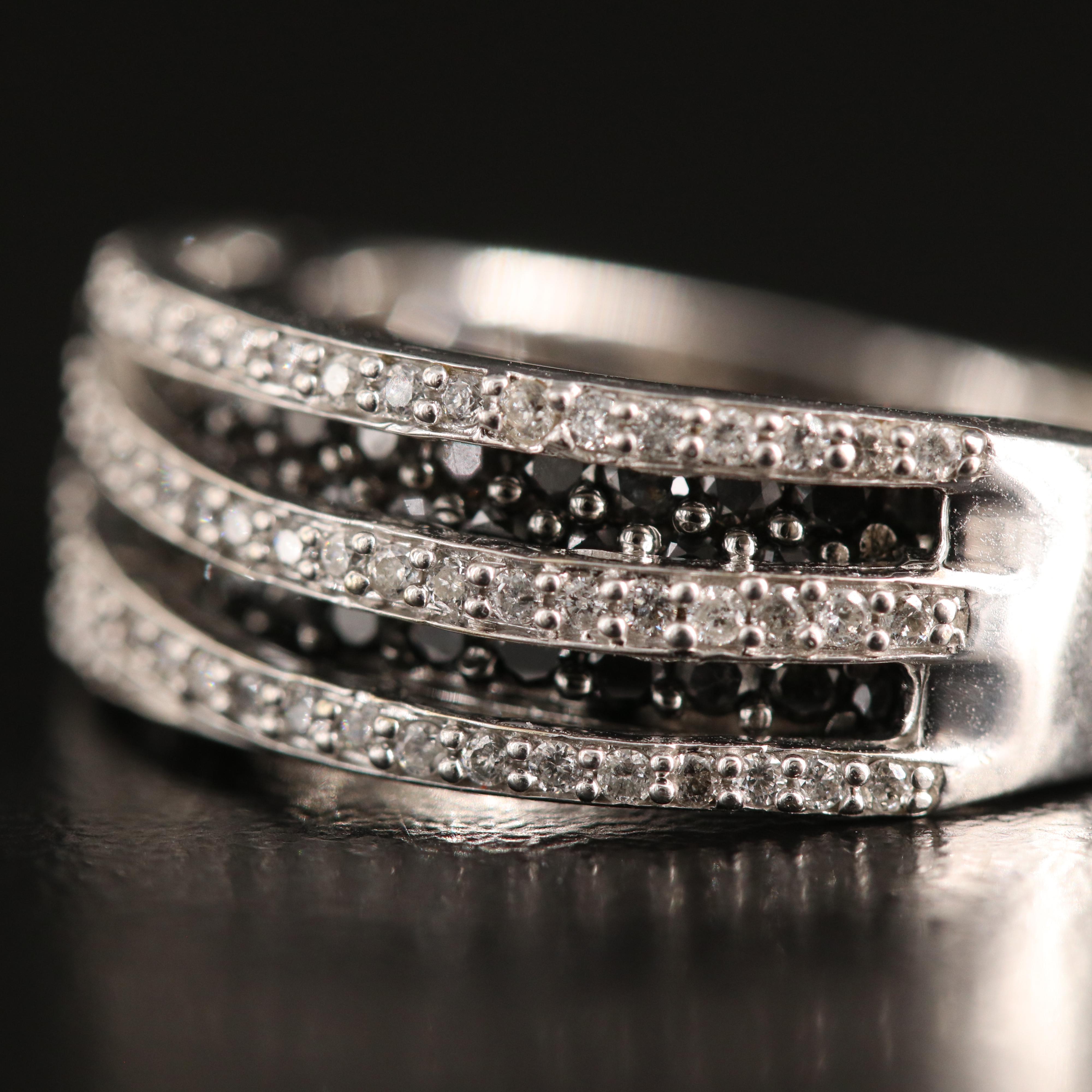 14K 1.00 CTW Diamond Band