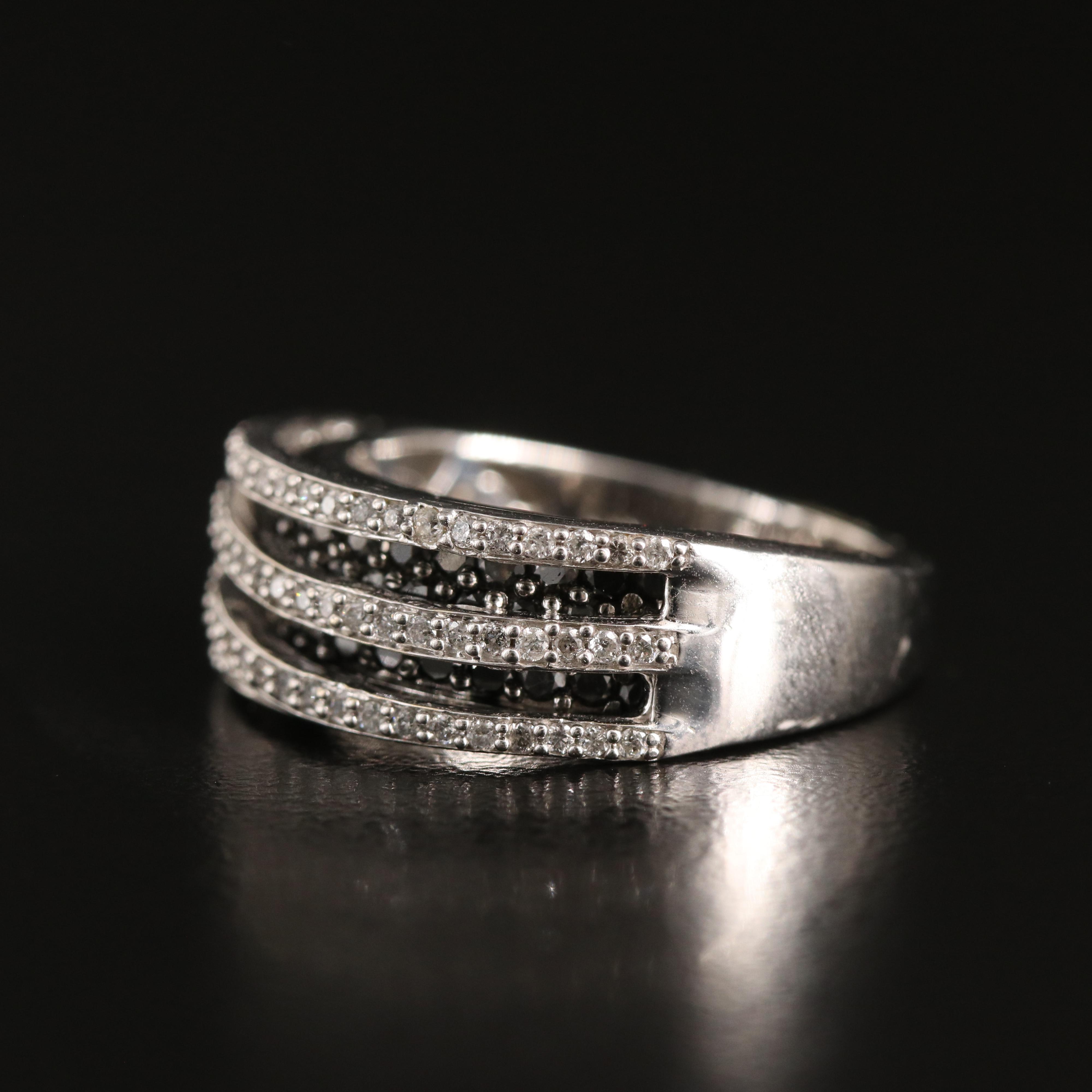 14K 1.00 CTW Diamond Band