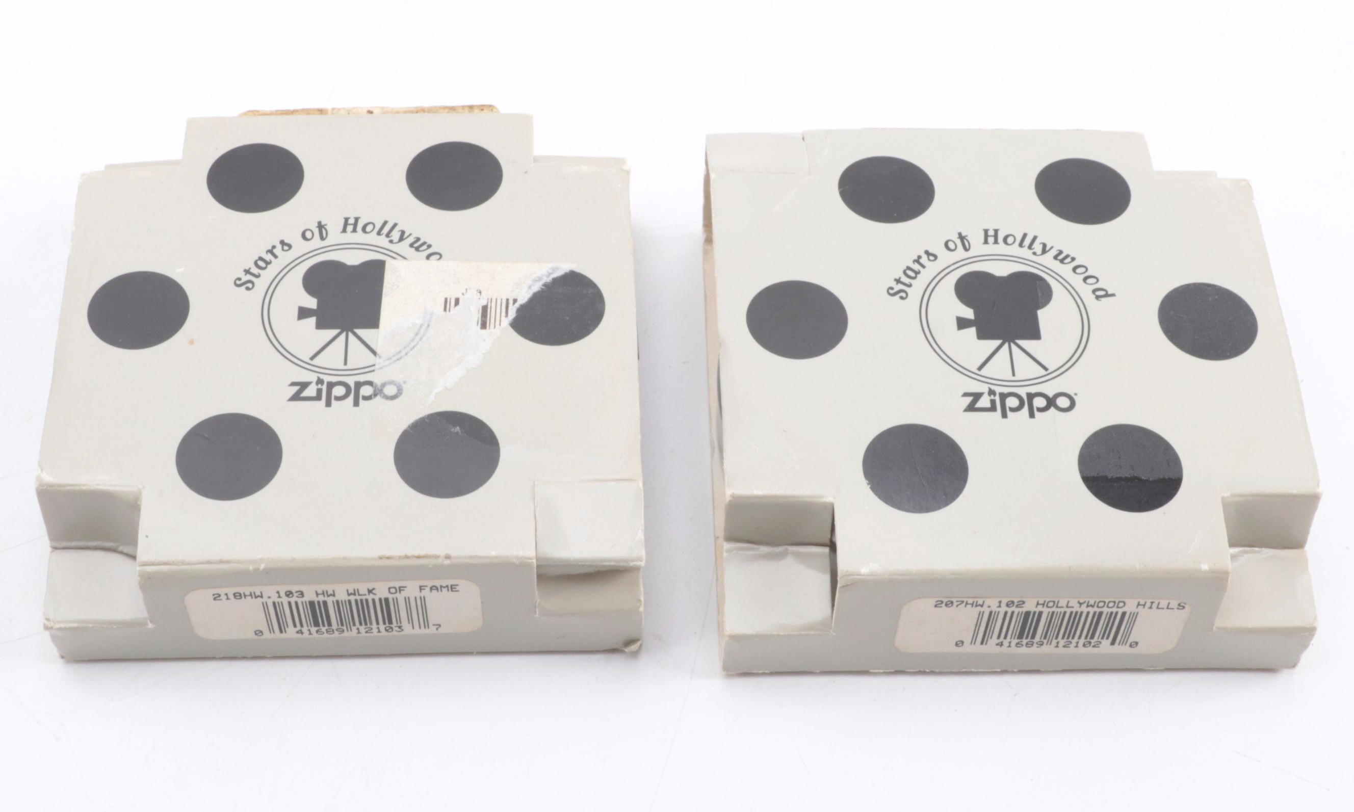 Zippo "Stars of Hollywood" and Other Lighters