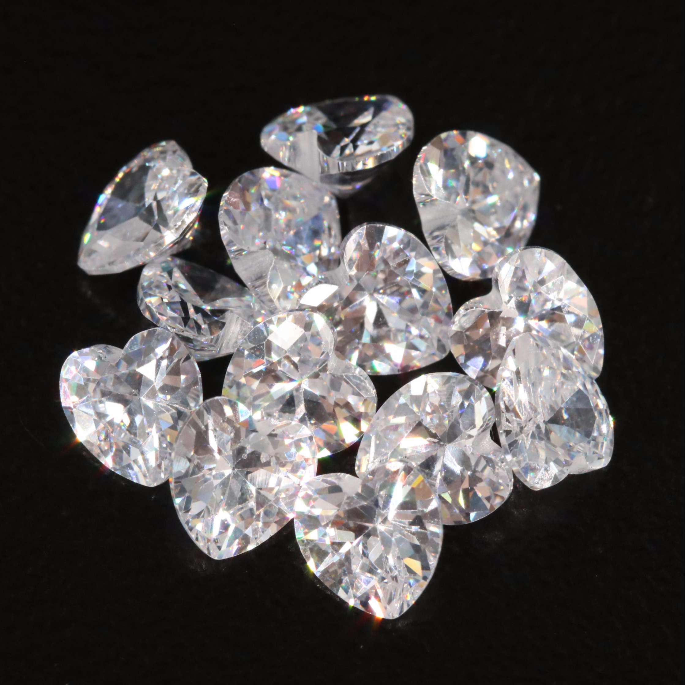 Loose 11.35 CTW Cubic Zirconia Lot