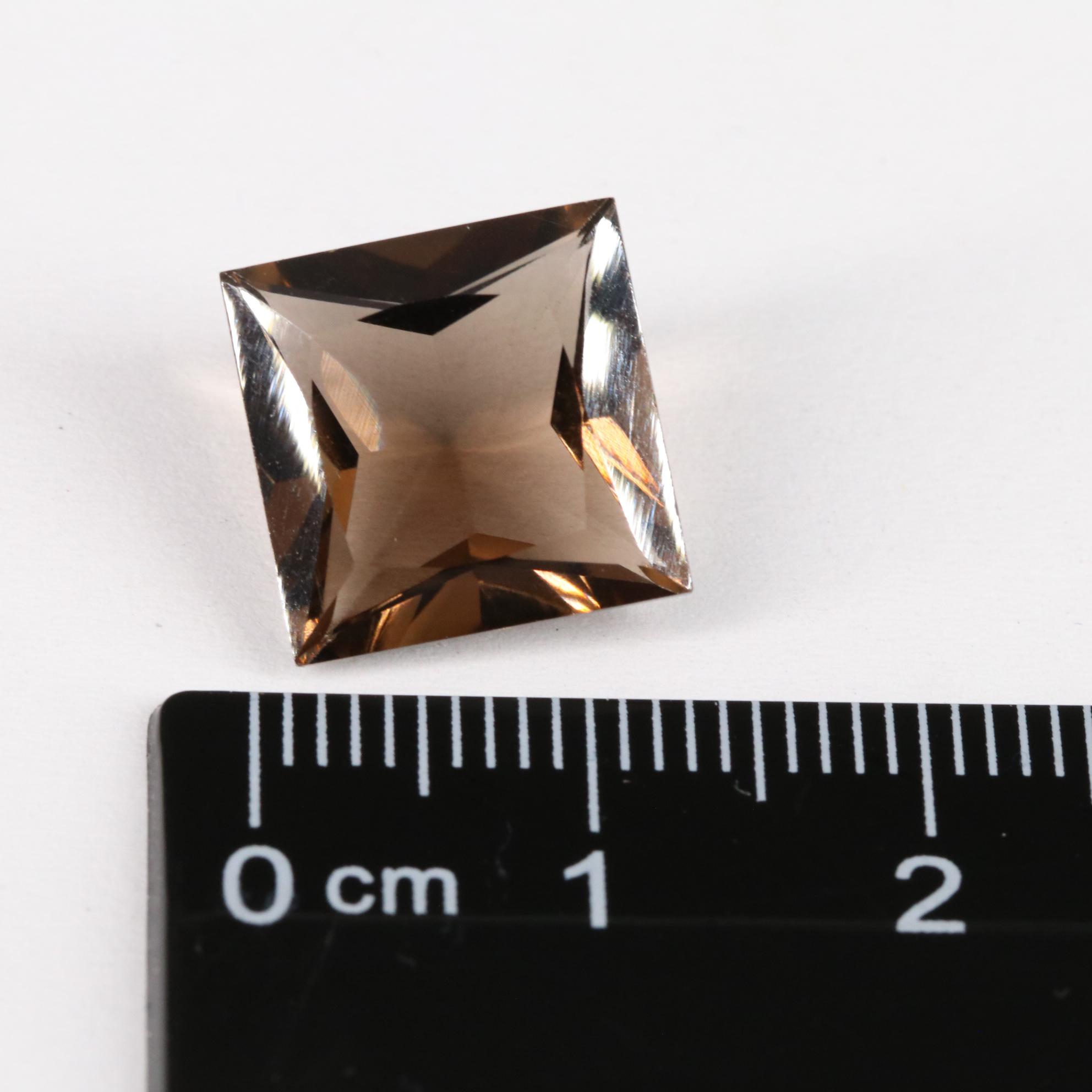 Loose 7.14 CT Smoky Quartz
