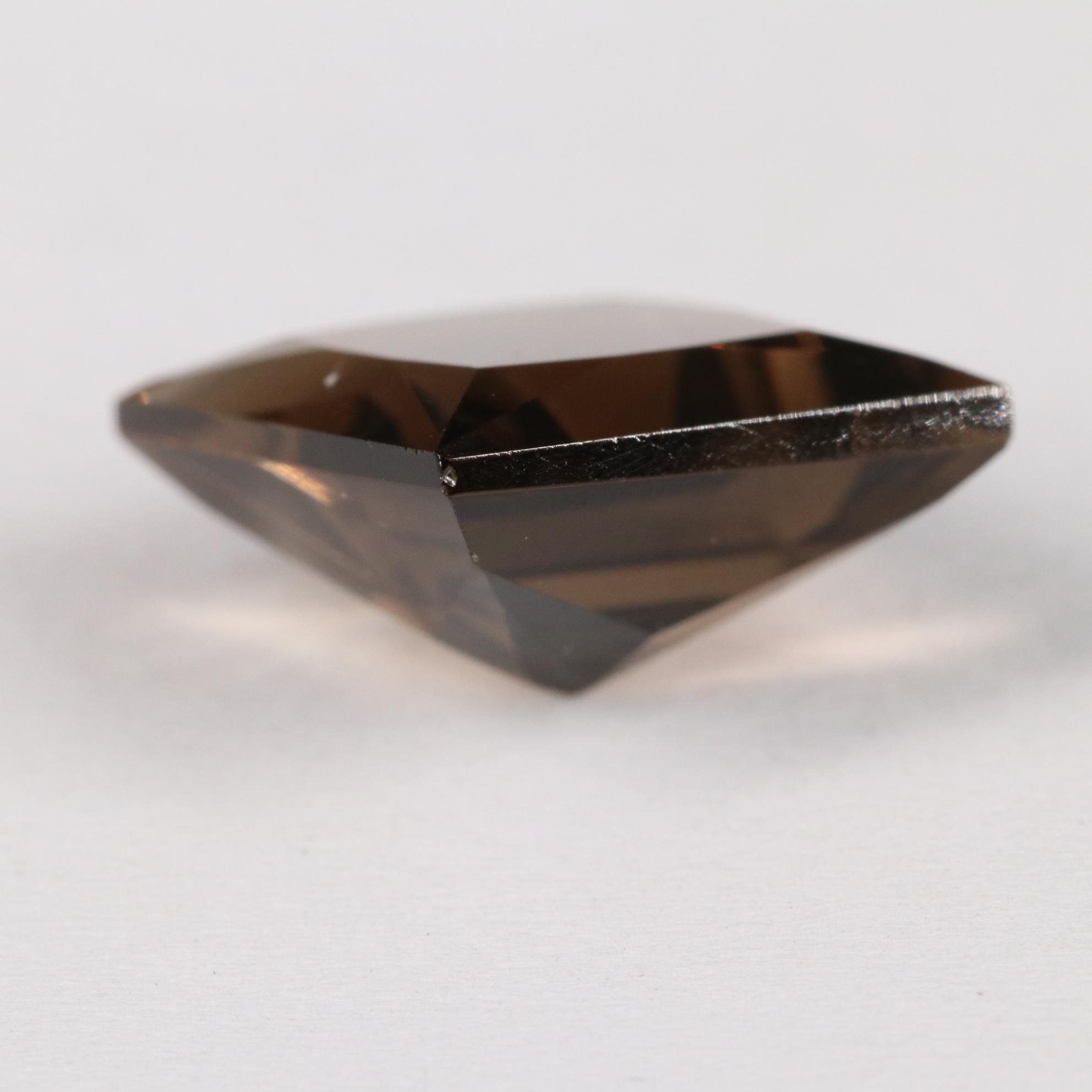 Loose 7.14 CT Smoky Quartz