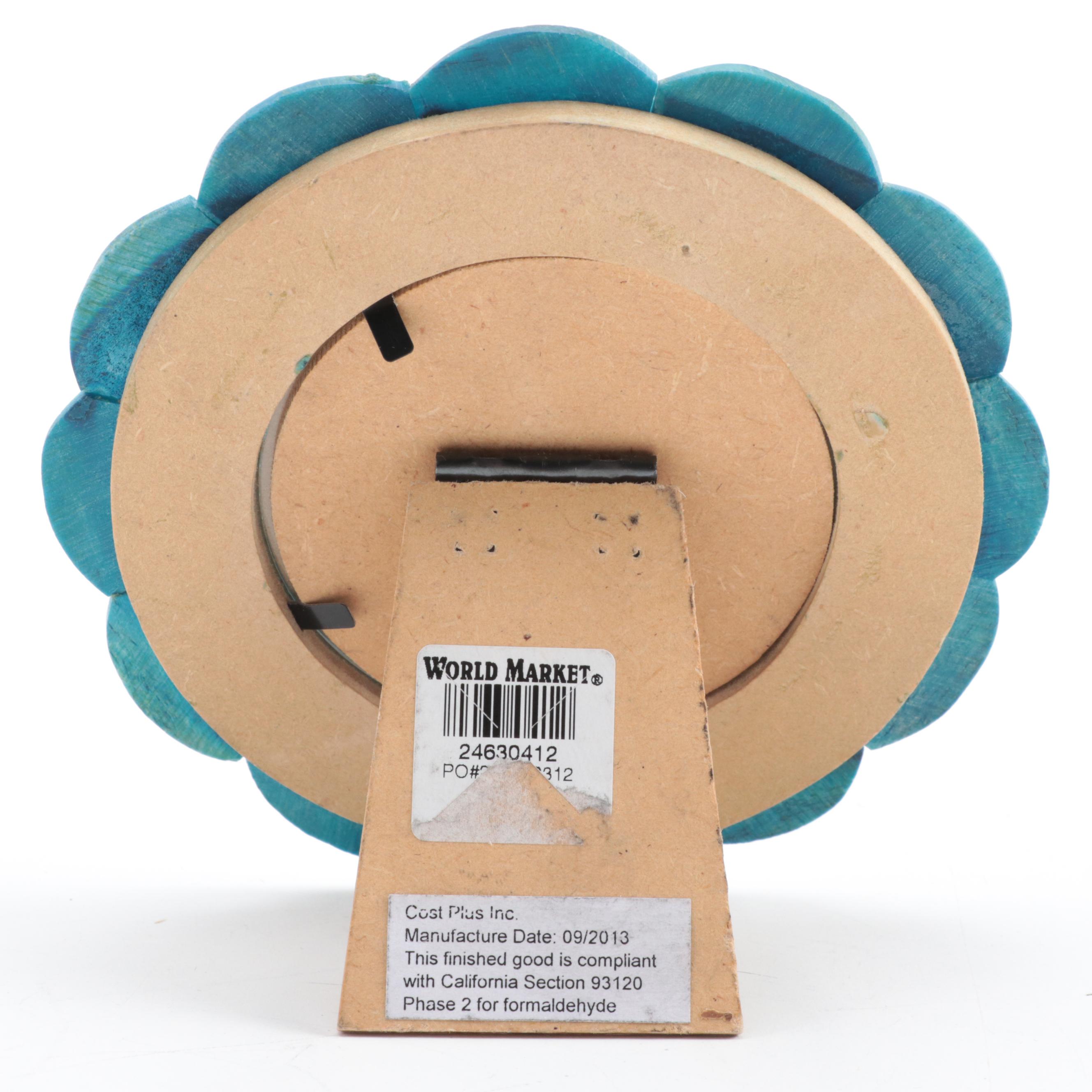 Williams Sonoma Home Soap Bar Set with Geode Glass Box, Dyed Stone Frame