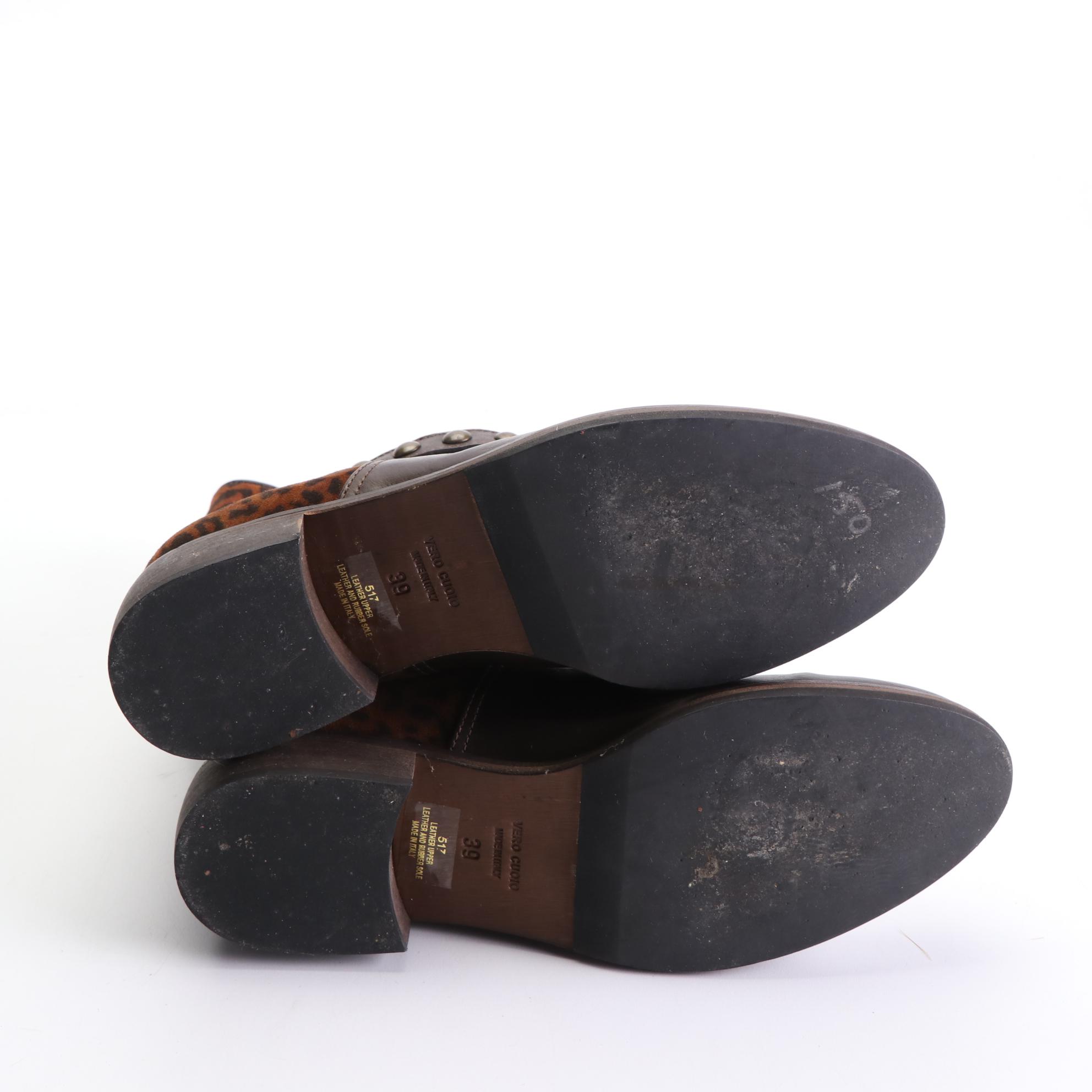 Latitude Short Boots and Lauren Ralph Lauren High Boots in Leather