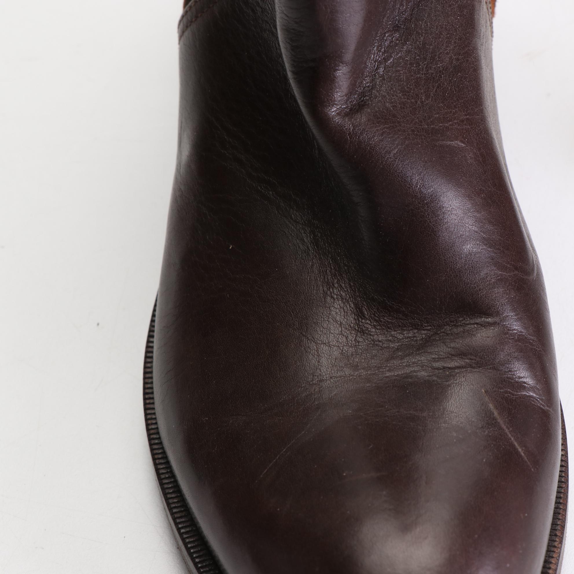 Latitude Short Boots and Lauren Ralph Lauren High Boots in Leather