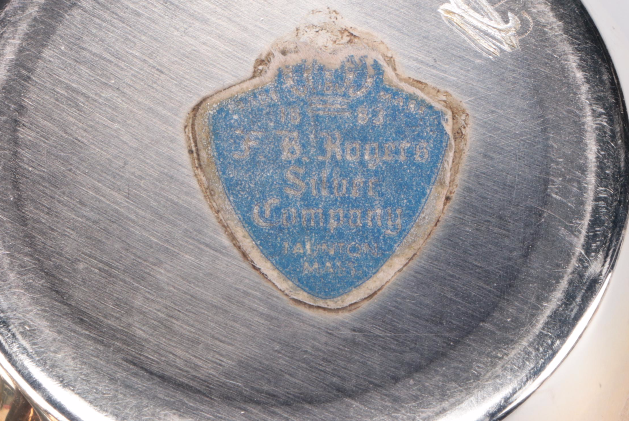 F.B Rogers Silver Plate Punch Service, Mid-20th Century