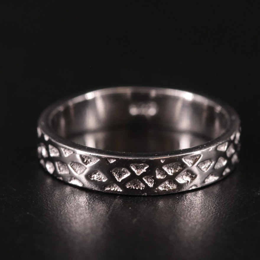 Sterling Band Ring