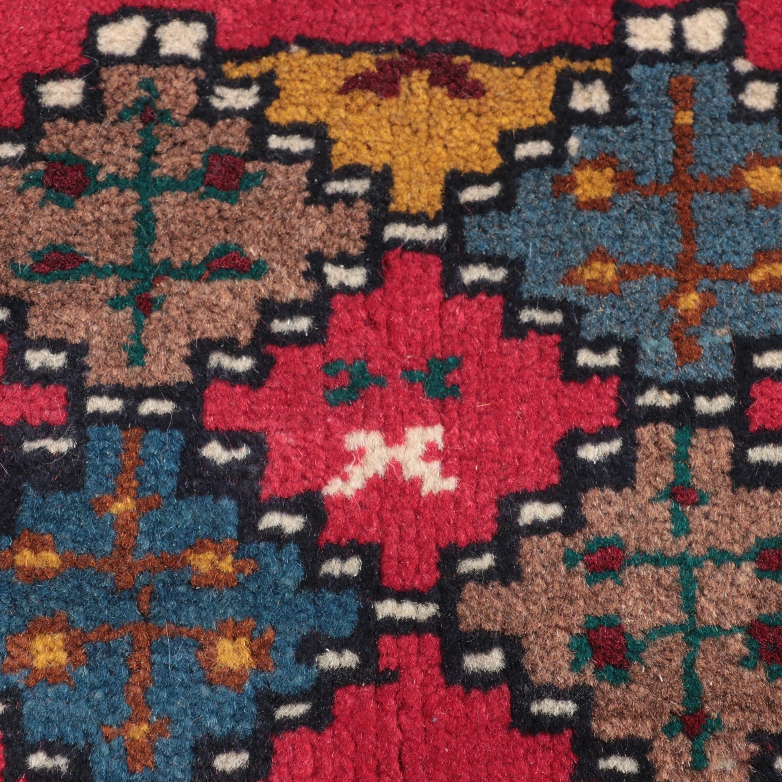 Persian Khorasan Hand Knotted Wool Saddle Cover