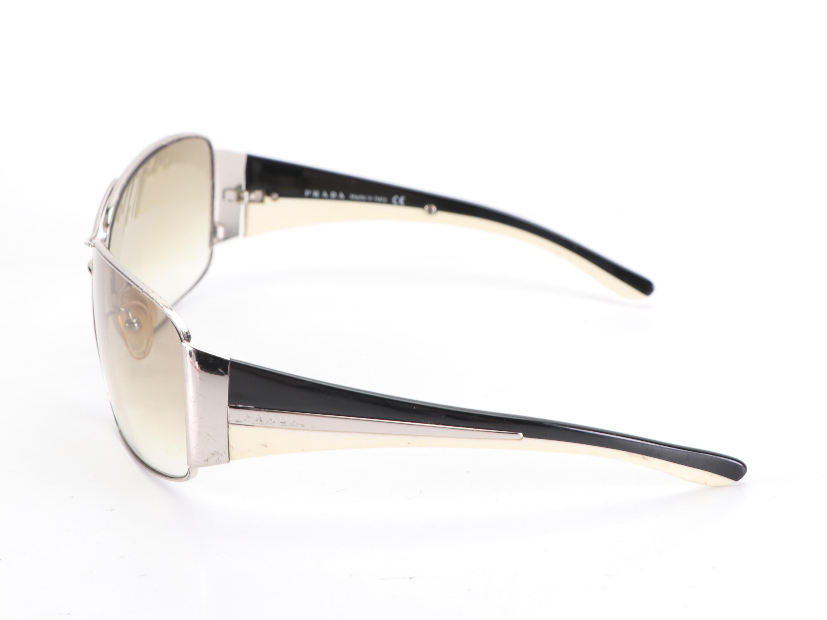 Prada SPR74G Rectangular Sunglasses