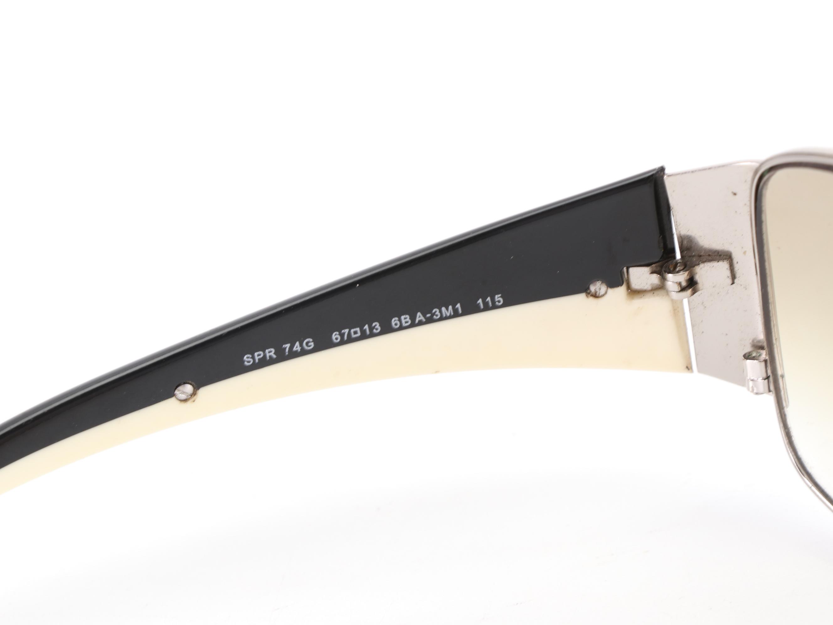 Prada SPR74G Rectangular Sunglasses