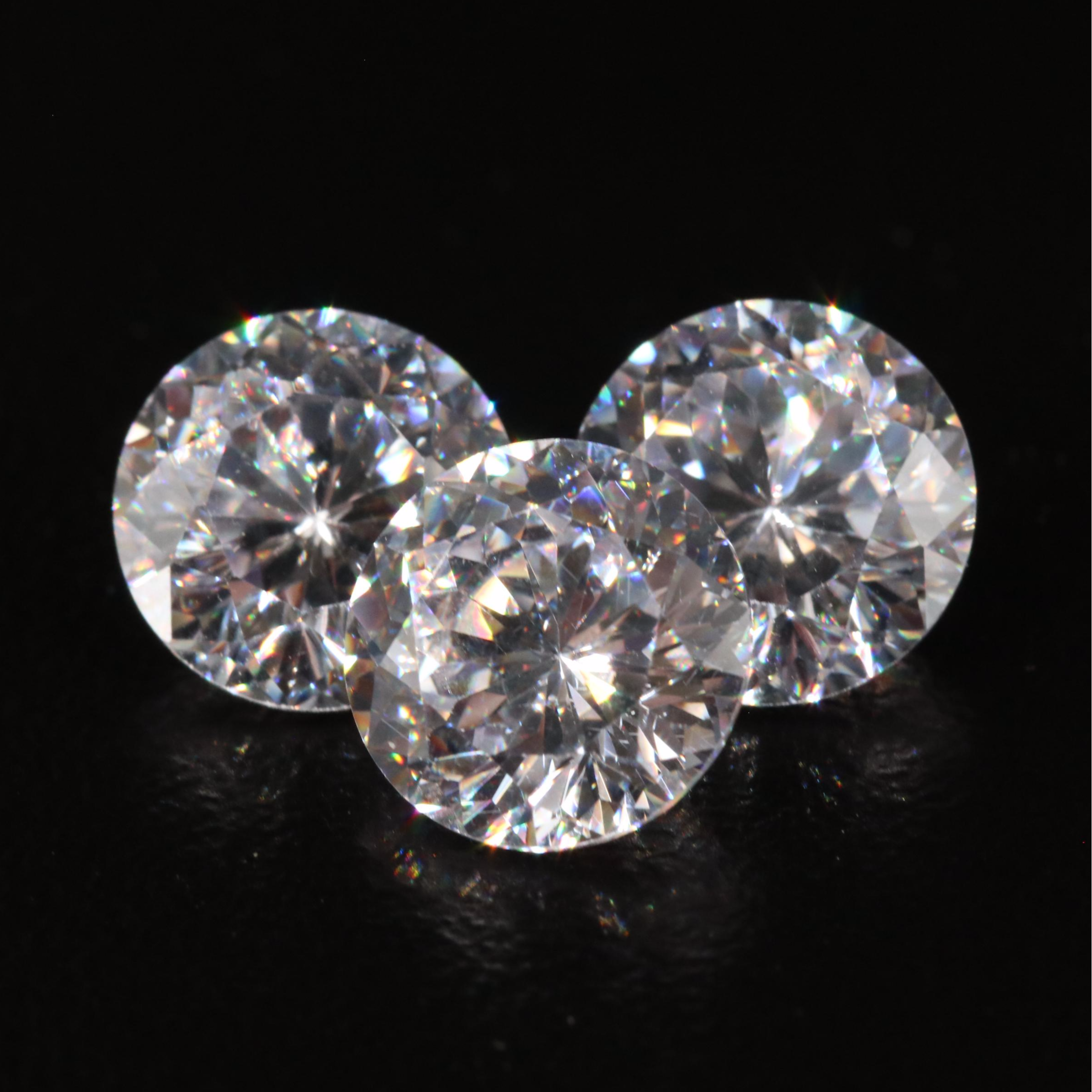 Loose 10.65 CTW Cubic Zirconia Lot