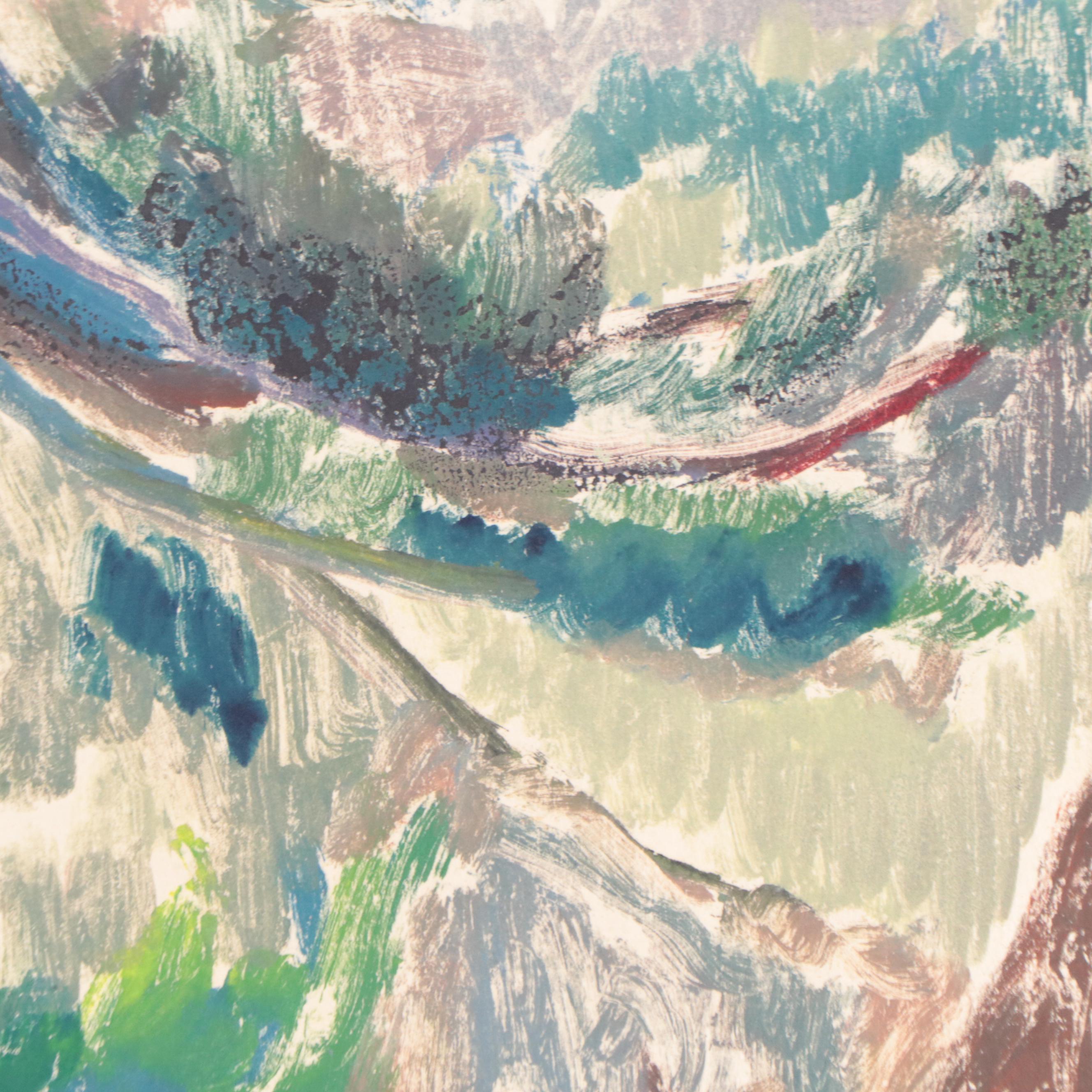 Watercolor Painting of Tree