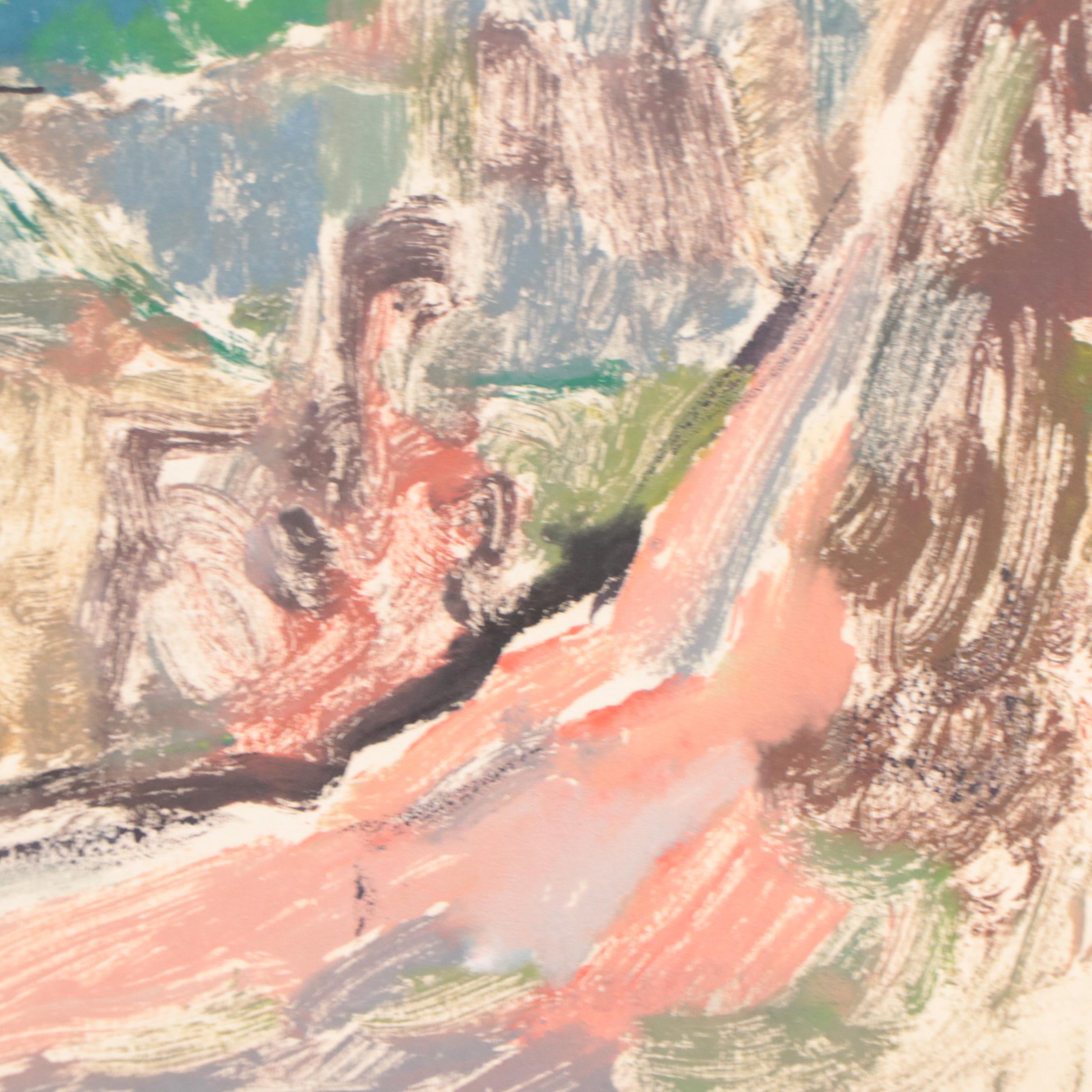 Watercolor Painting of Tree