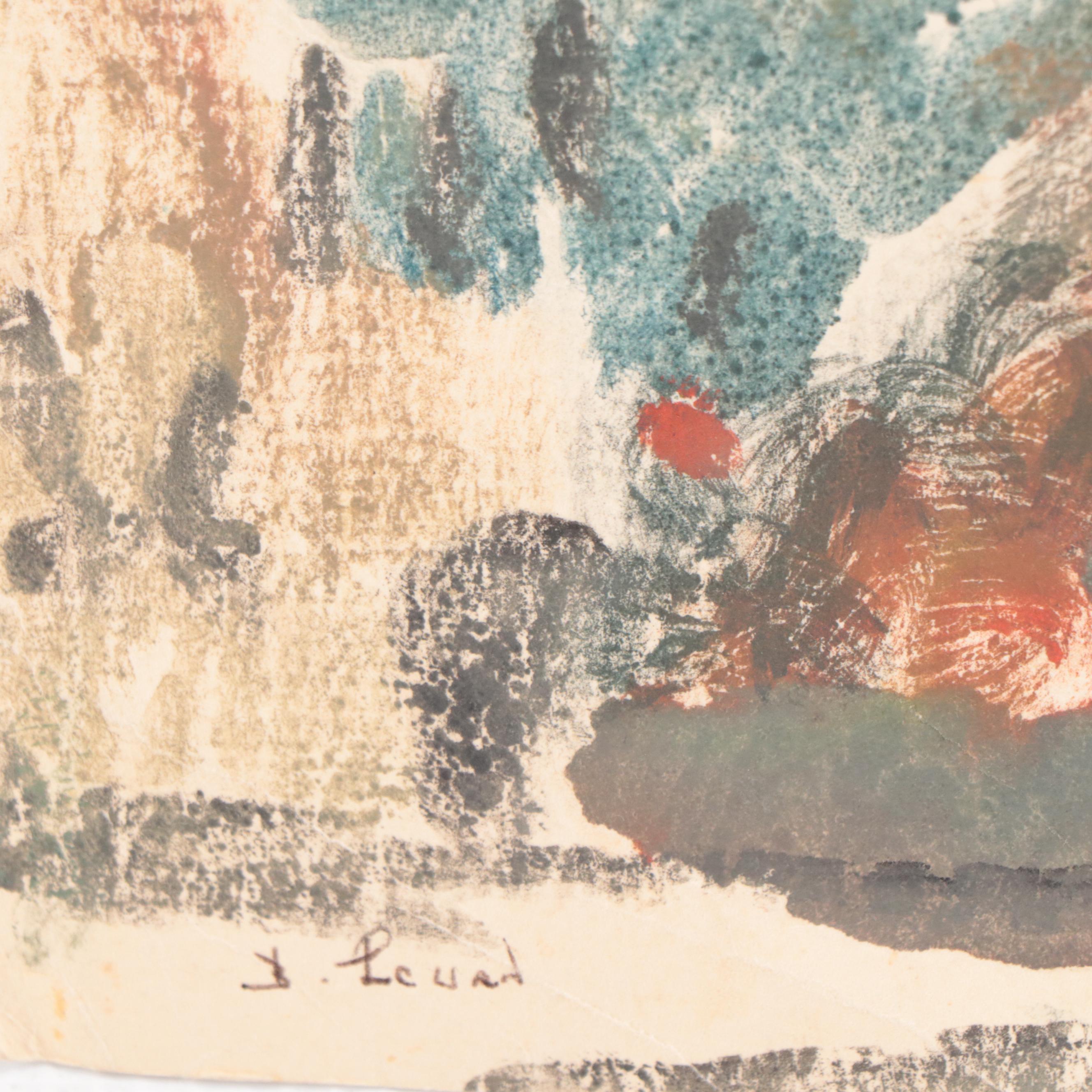 Watercolor Painting of Tree