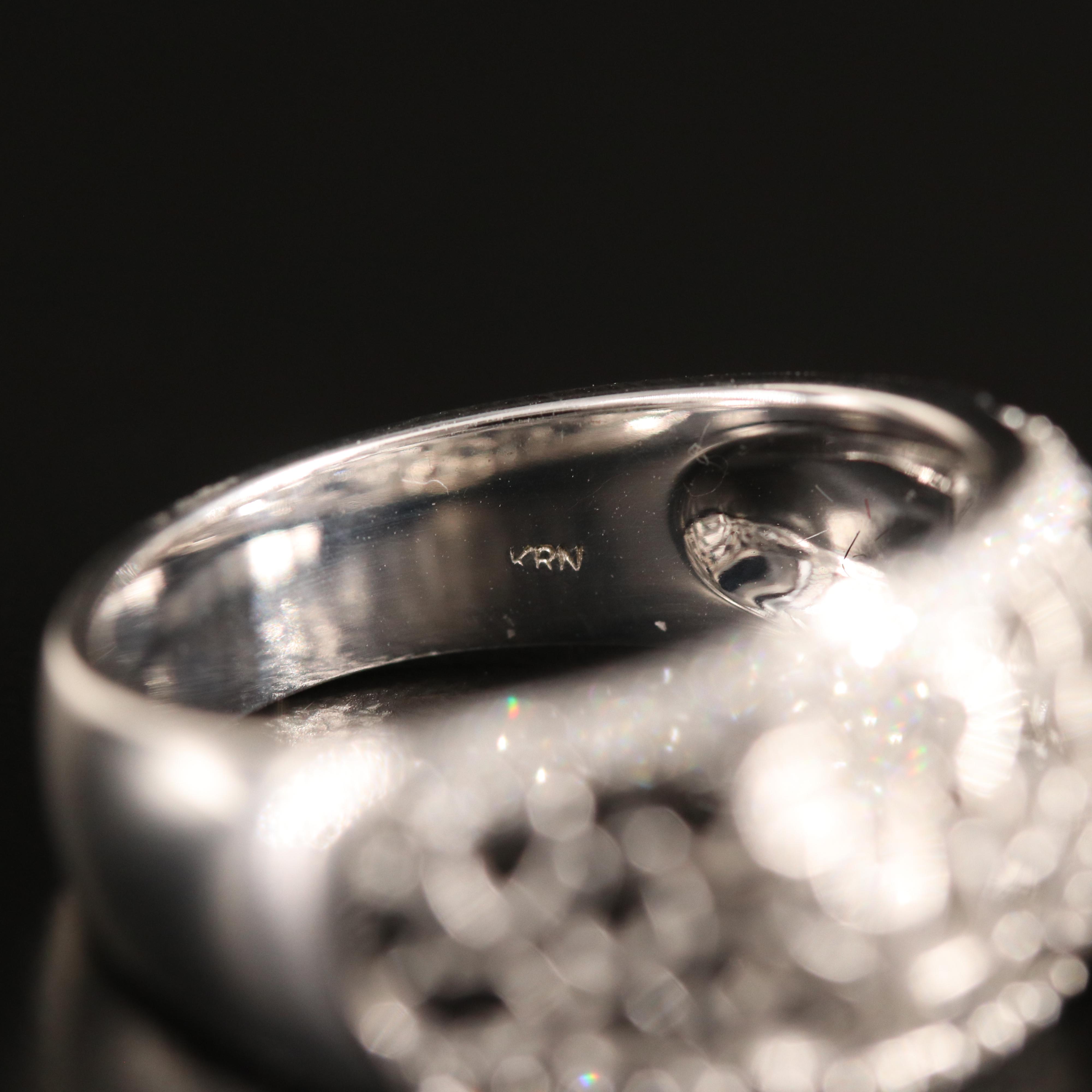 14K 0.44 CTW Diamond Flower Ring