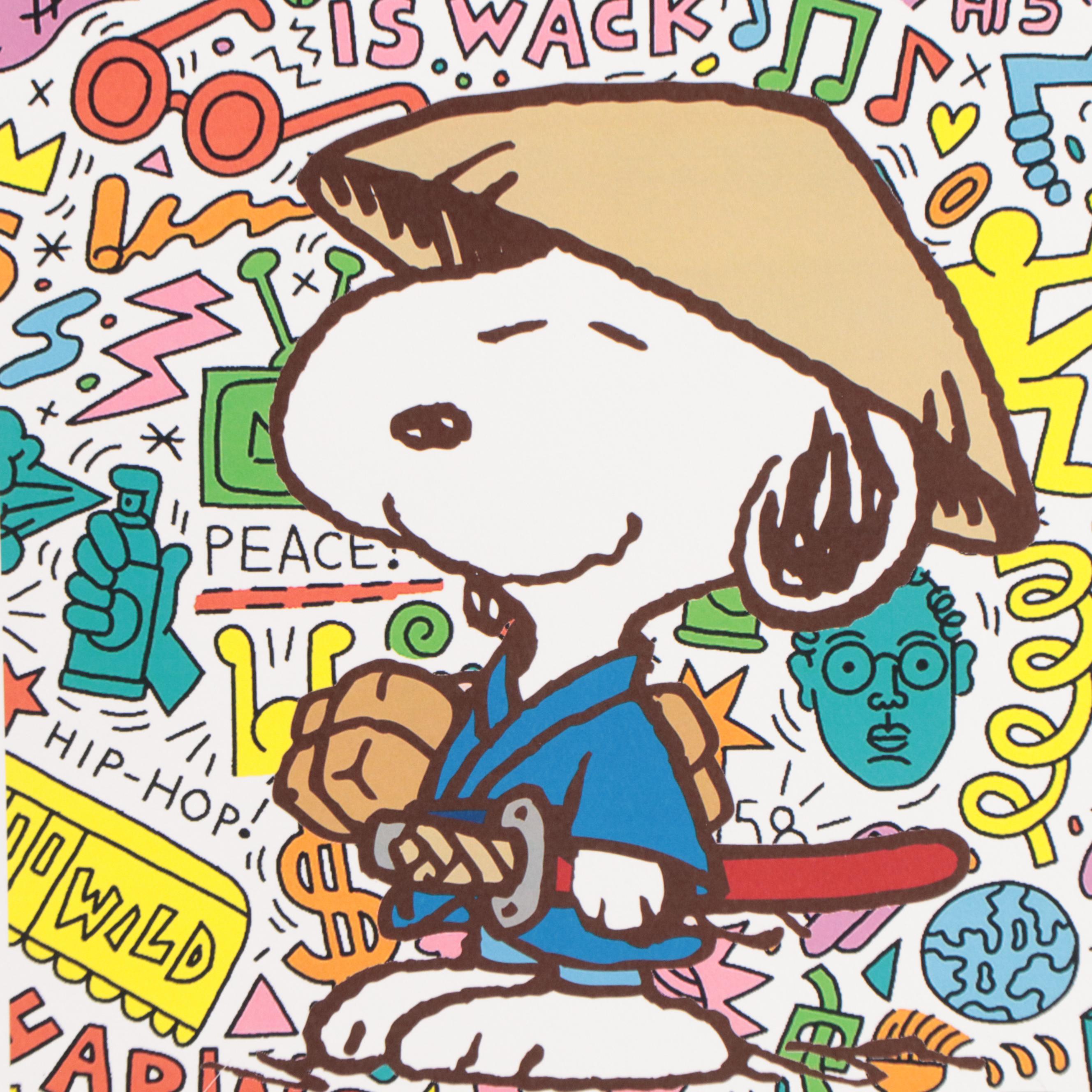 Death NYC Pop Art Graphic Print of Snoopy, 2022