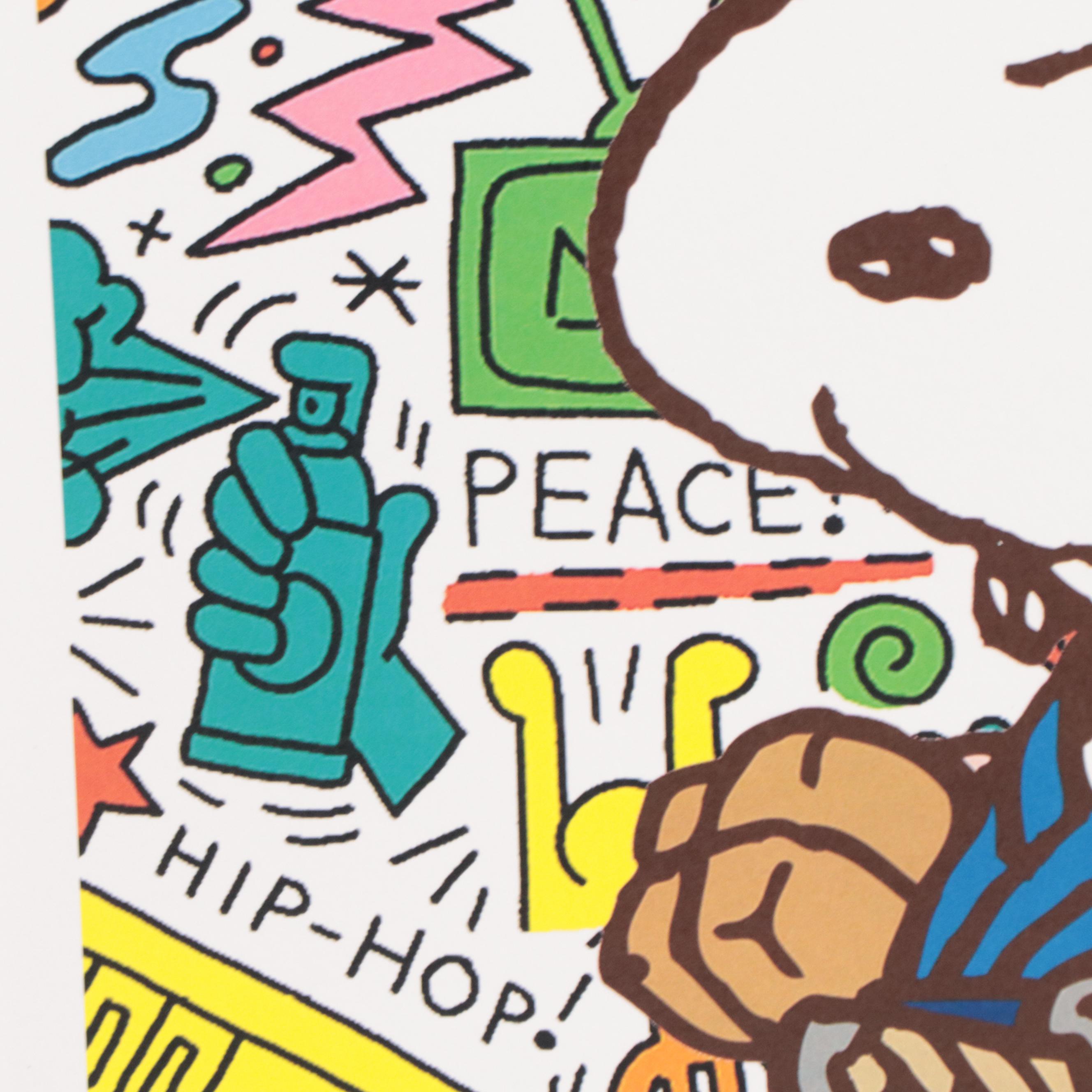 Death NYC Pop Art Graphic Print of Snoopy, 2022