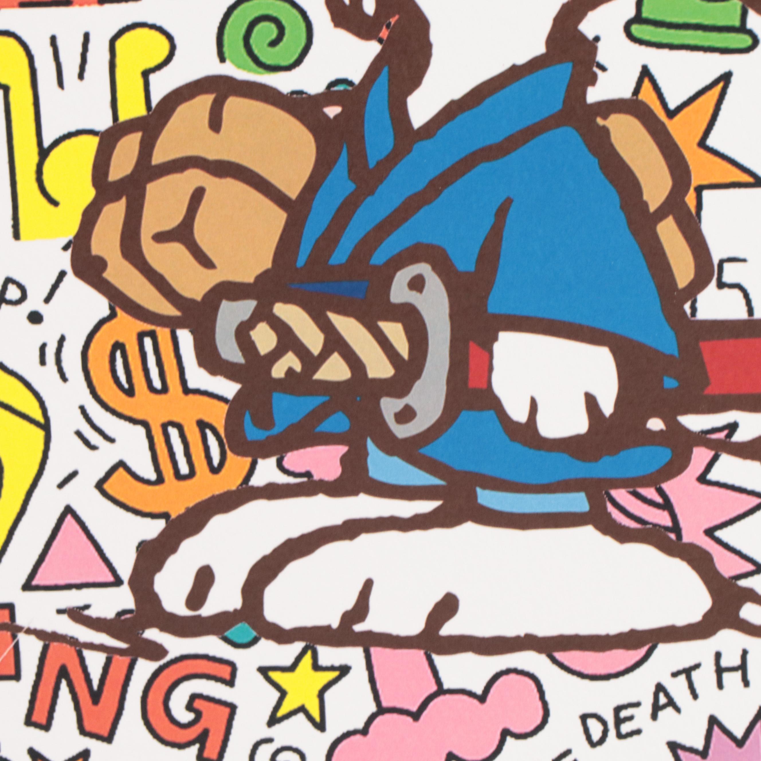 Death NYC Pop Art Graphic Print of Snoopy, 2022