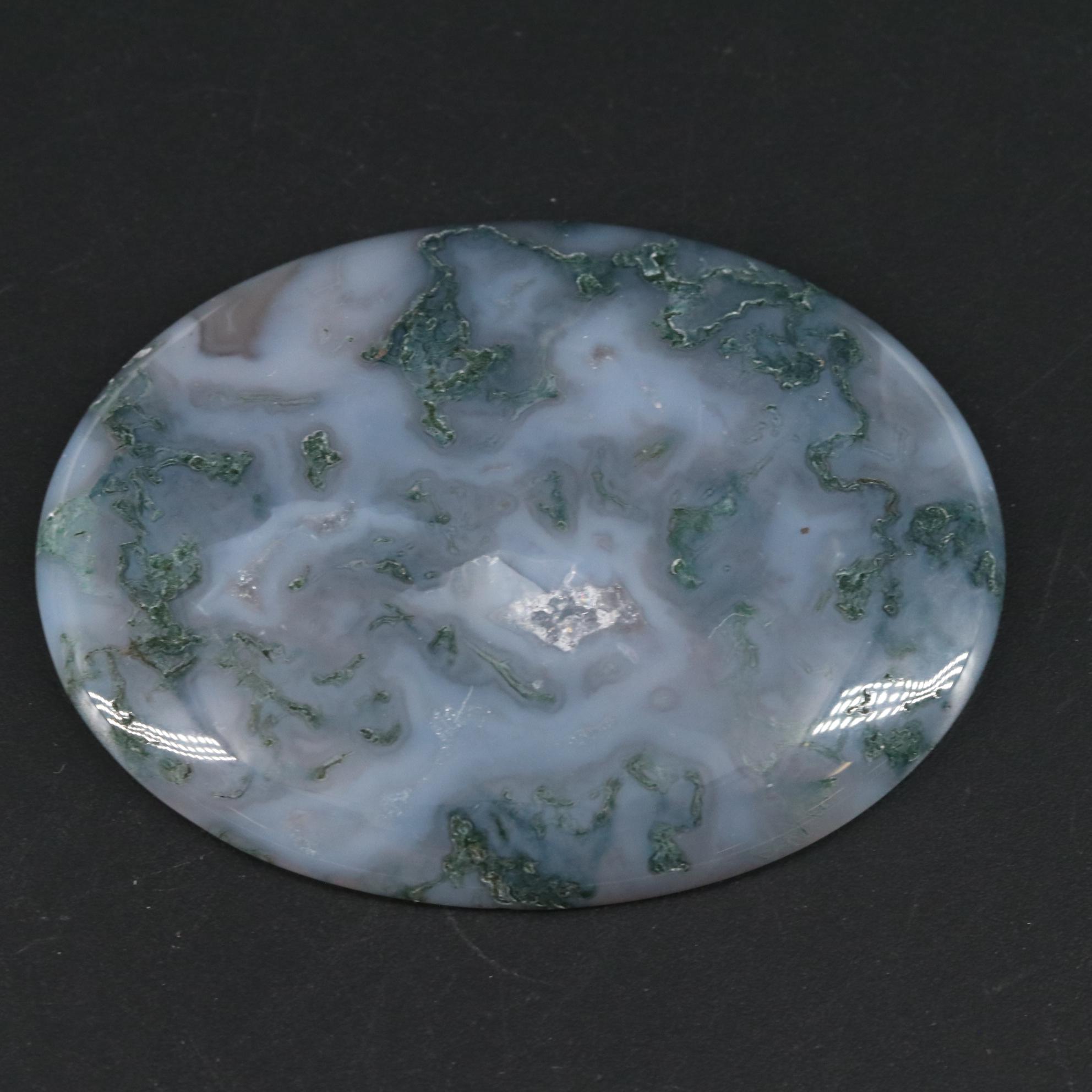 Loose 84.00 CT Moss Agate