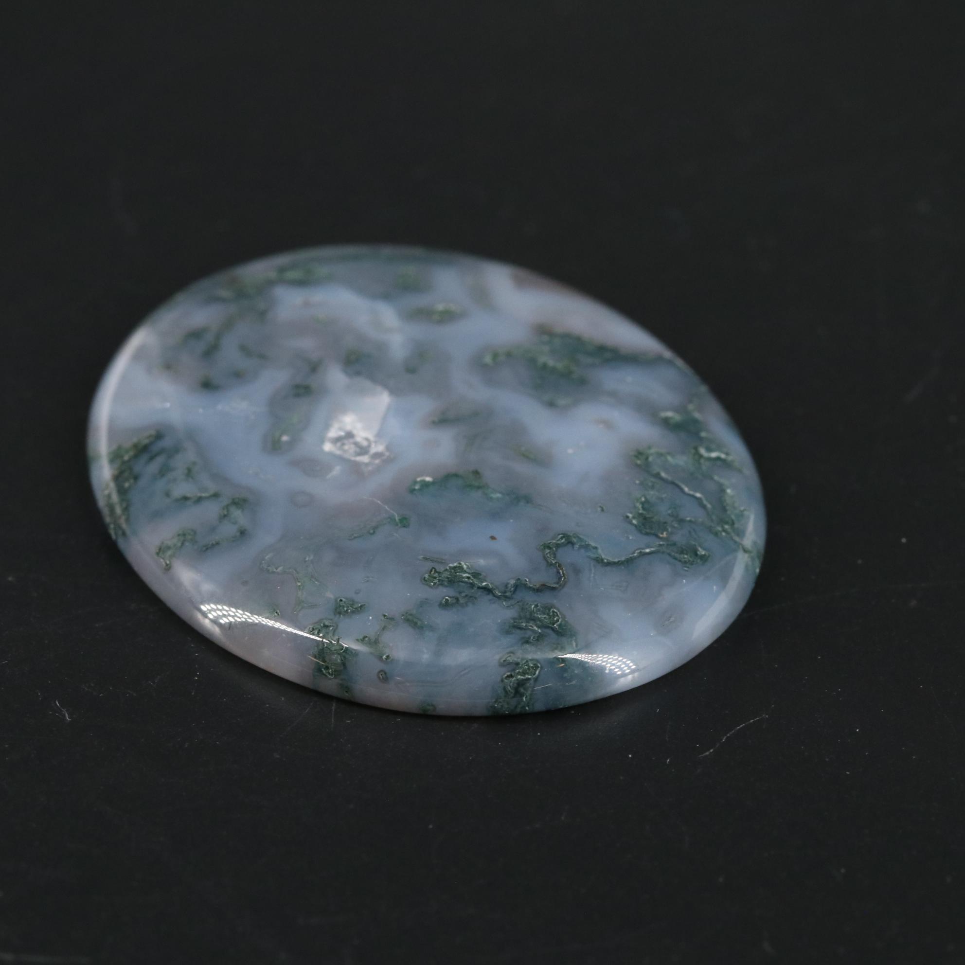 Loose 84.00 CT Moss Agate