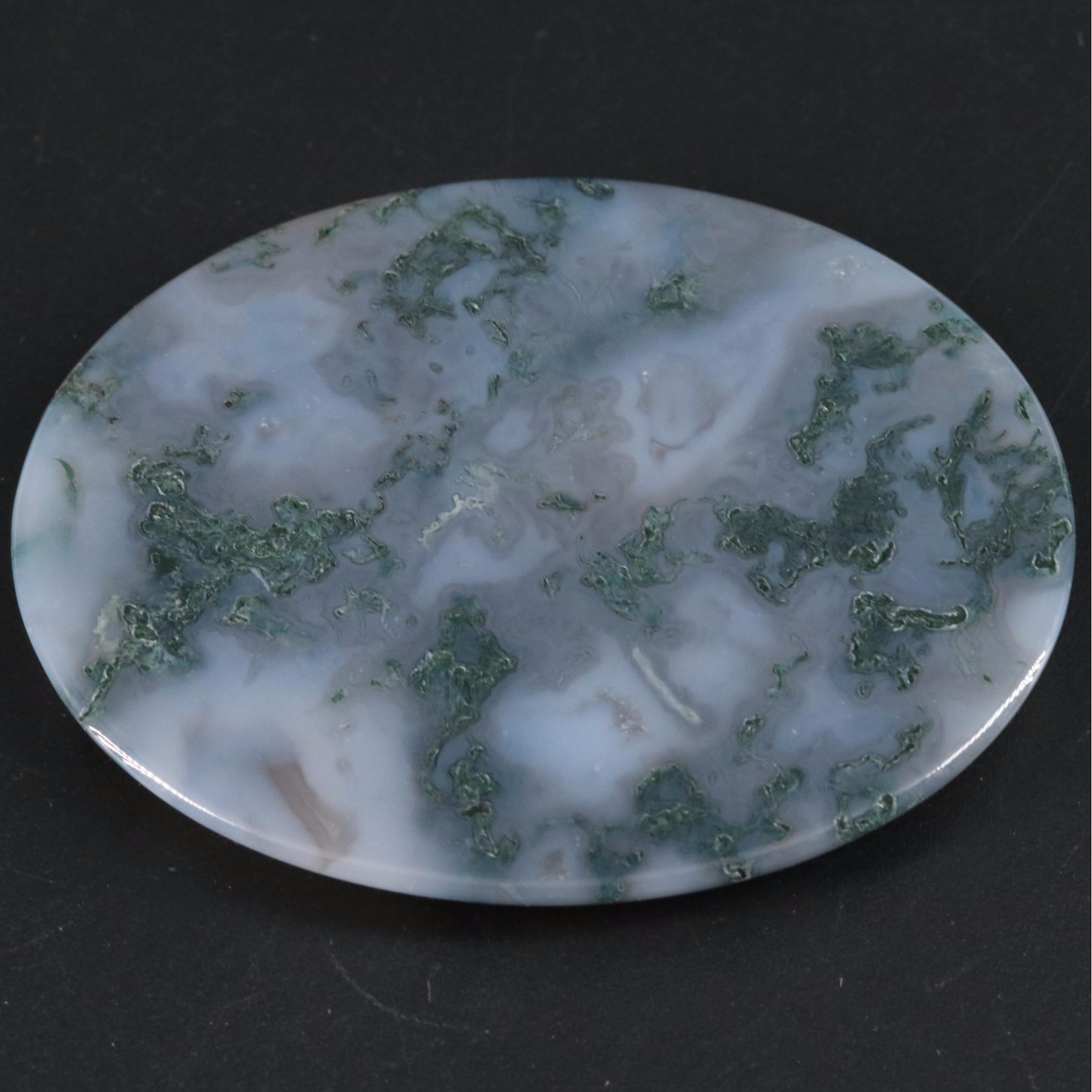 Loose 84.00 CT Moss Agate
