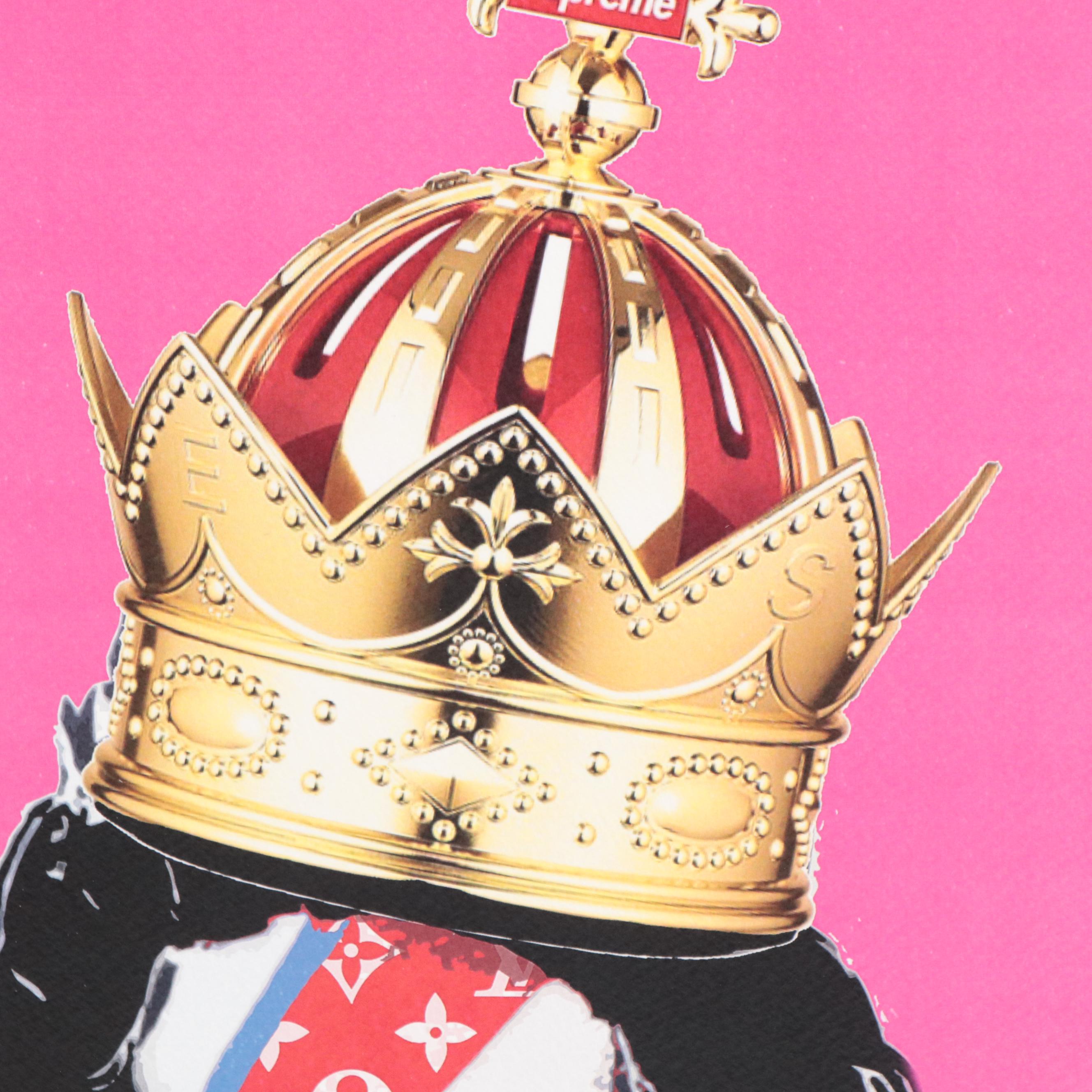 Death NYC Pop Art Graphic Print of the Queen as Ziggy, 2022