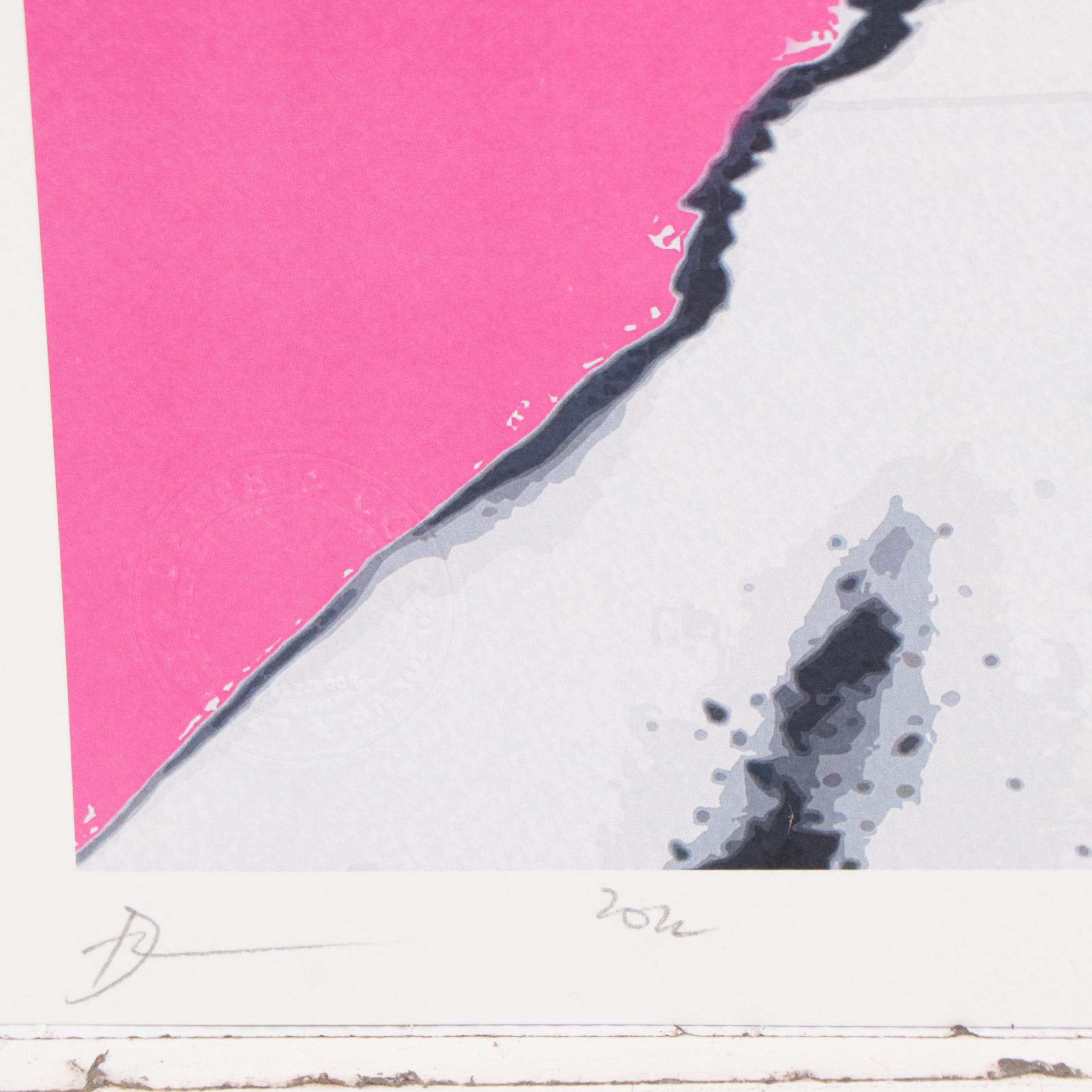 Death NYC Pop Art Graphic Print of the Queen as Ziggy, 2022