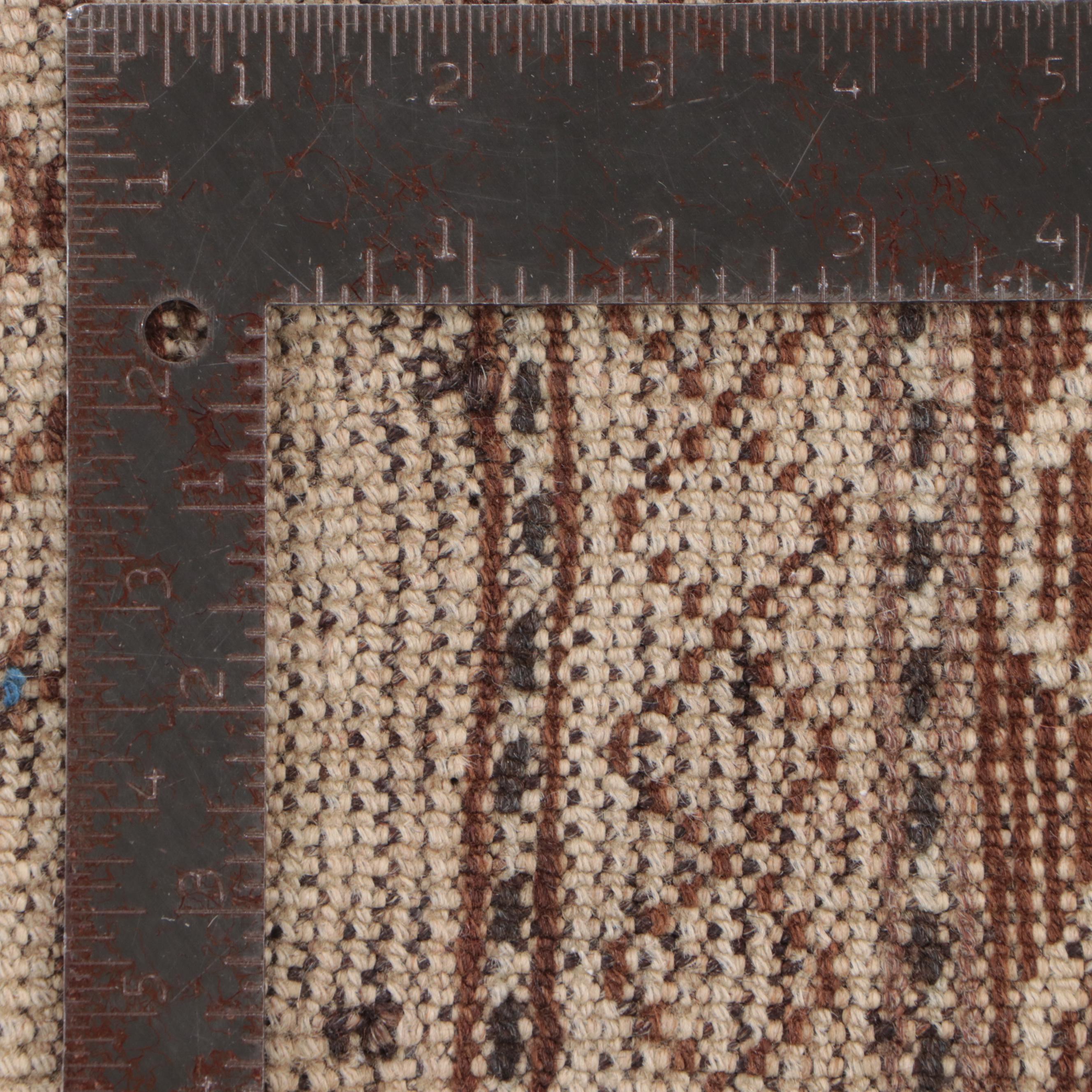 3'6 x 6'11 Hand-Knotted Afghan Tribal Area Rug