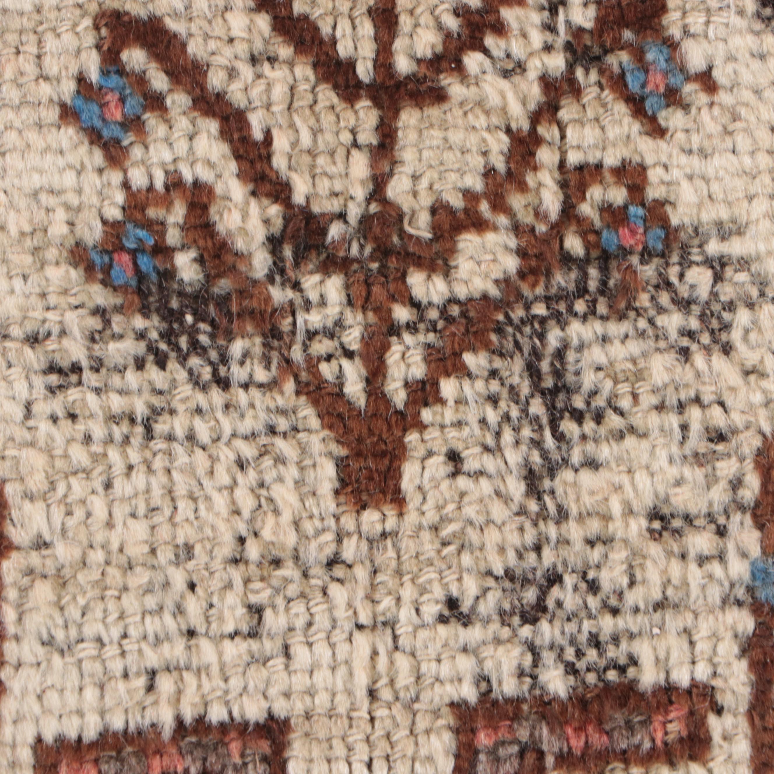 3'6 x 6'11 Hand-Knotted Afghan Tribal Area Rug