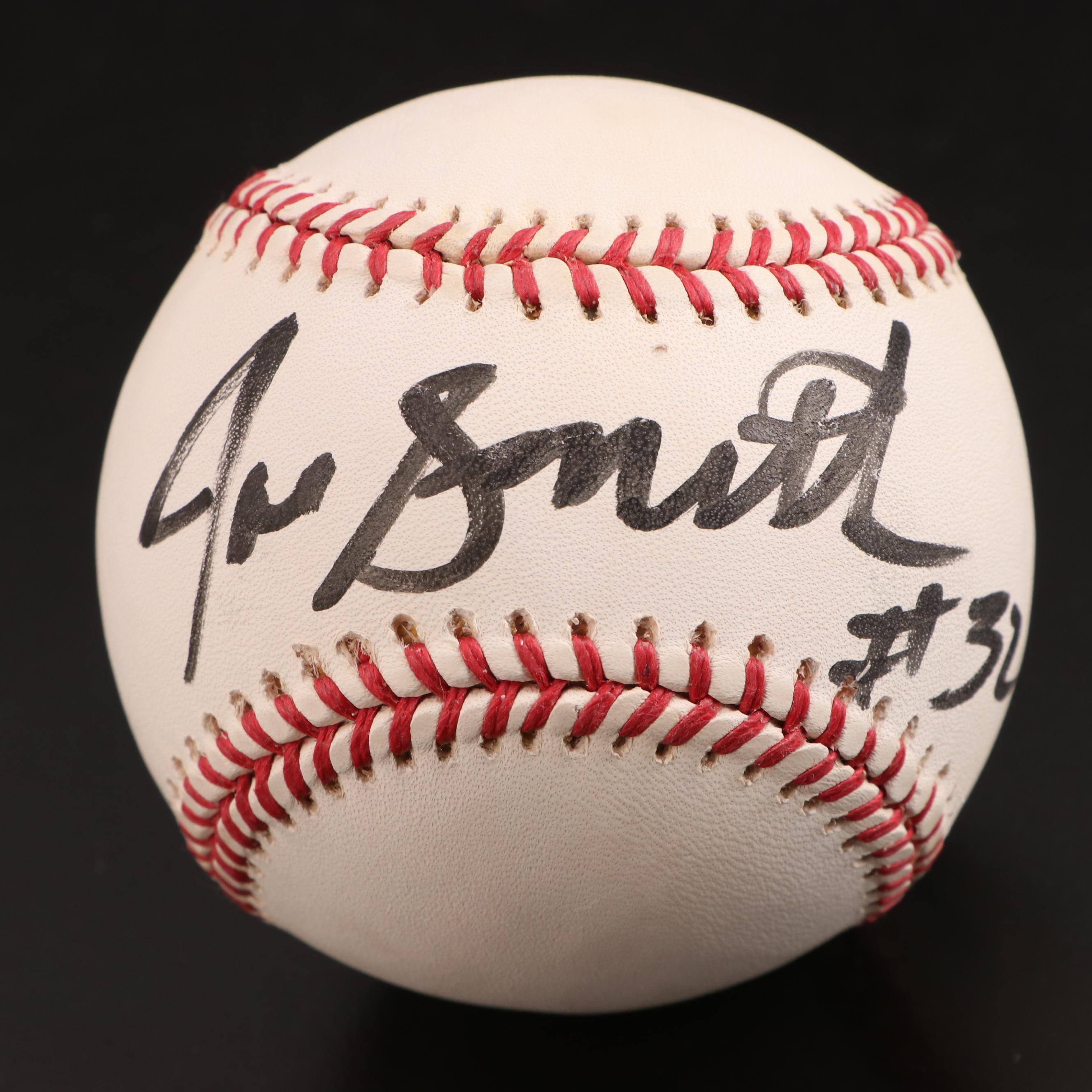 Dave Phillips 1987 WS Umpire Signed Baseball with More Commemorative Baseballs