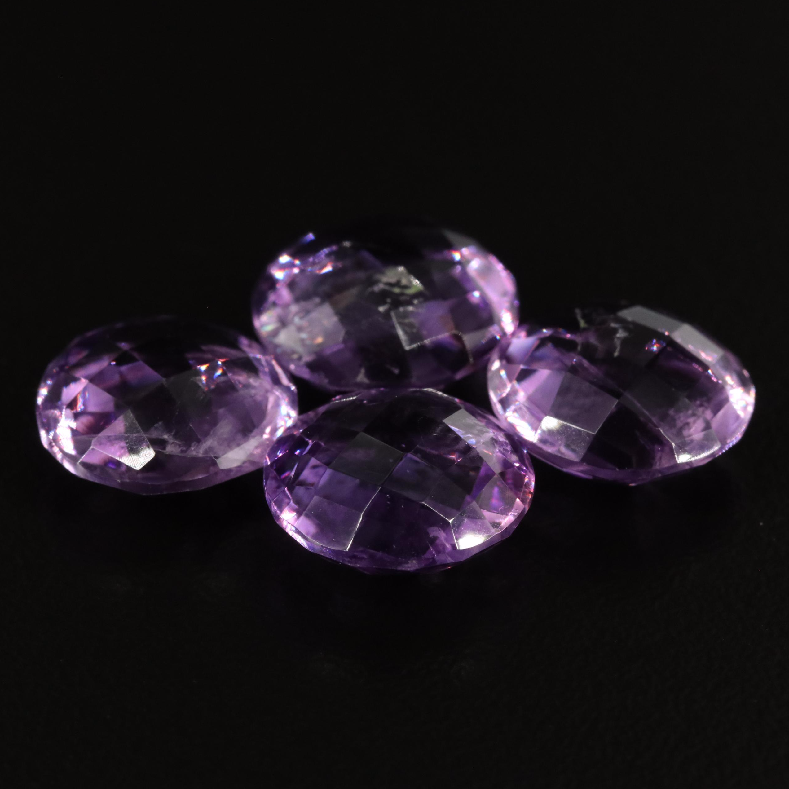 Loose 20.40 CTW Amethyst Lot