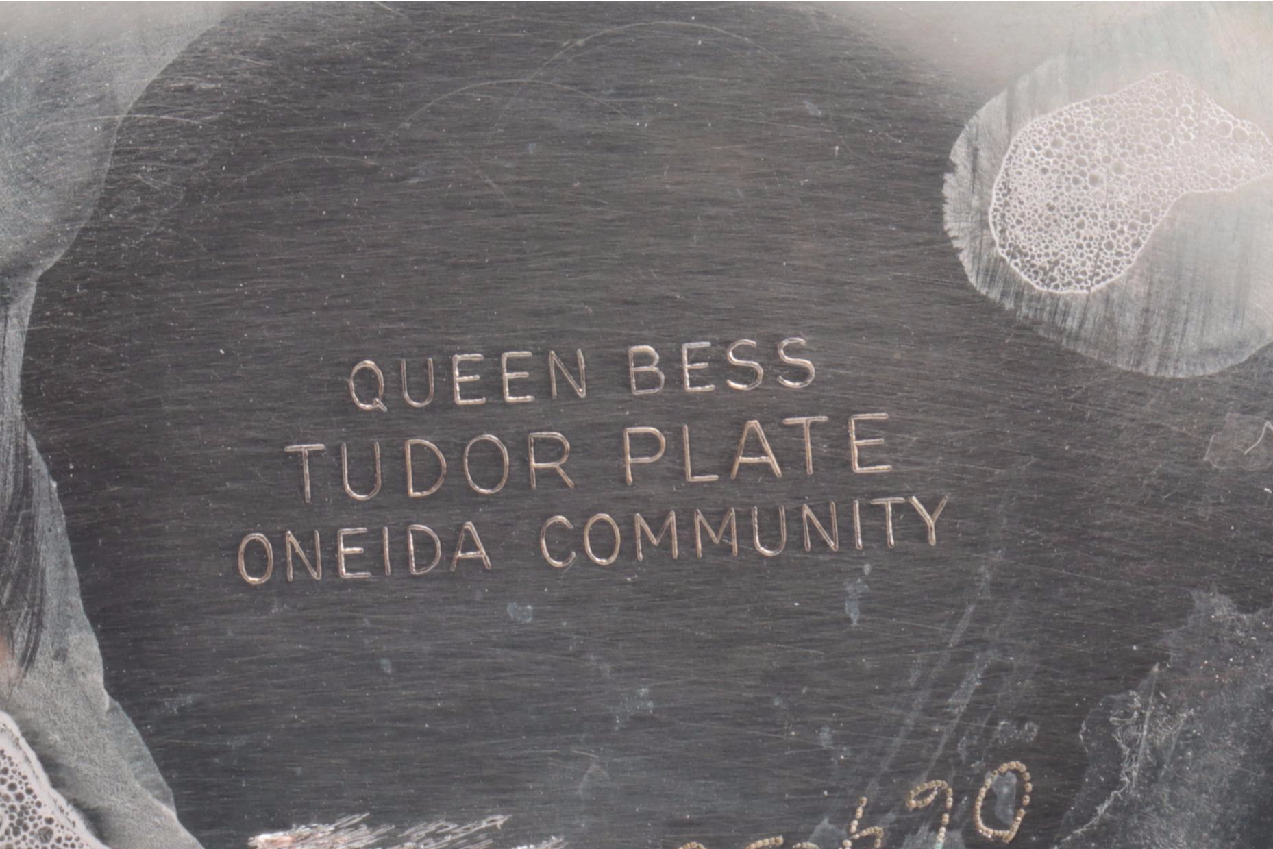Oneida Community "Queen Bess" Tudor Plate Tea Service with Tray