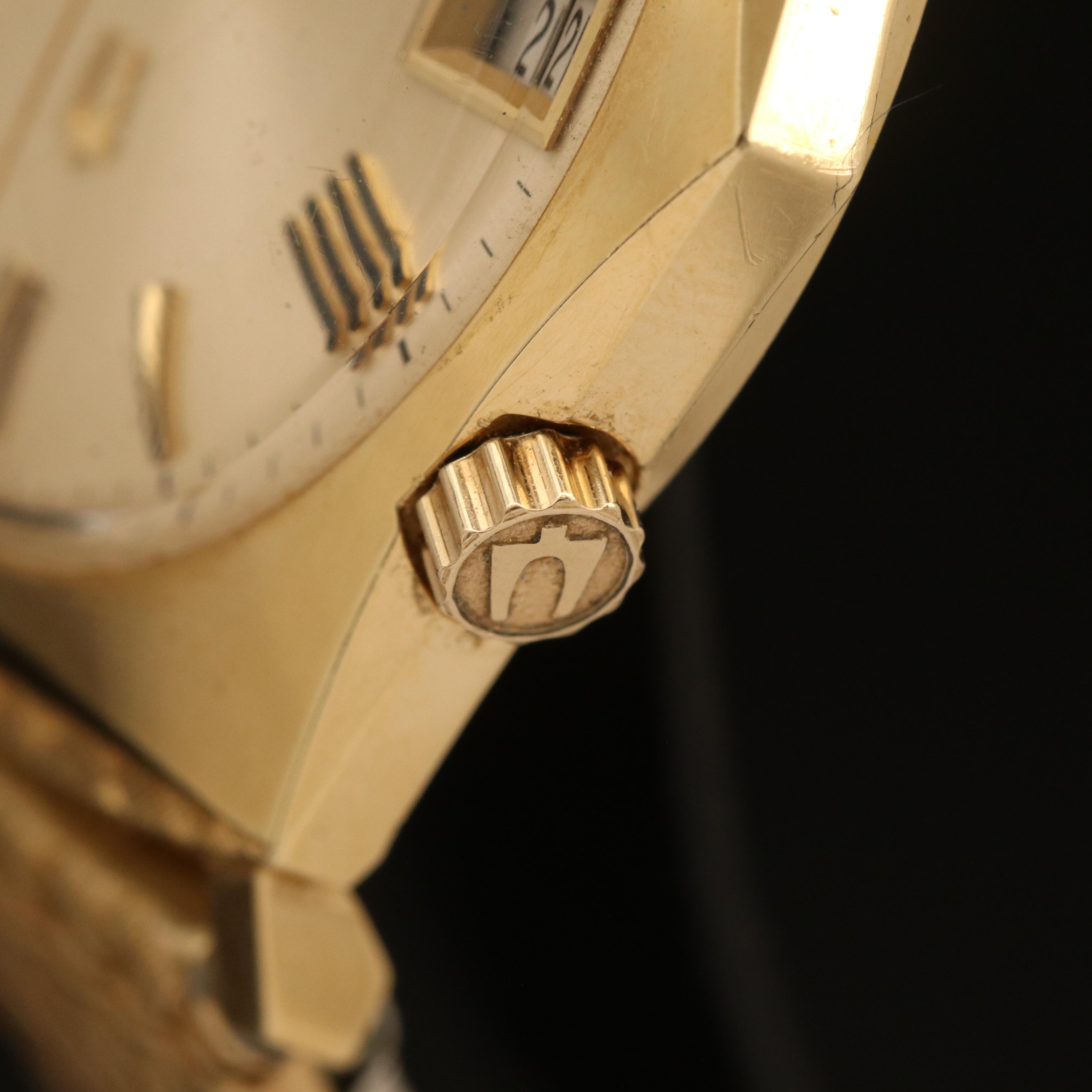 1967 14K Bulova Accutron Tuning Fork Watch