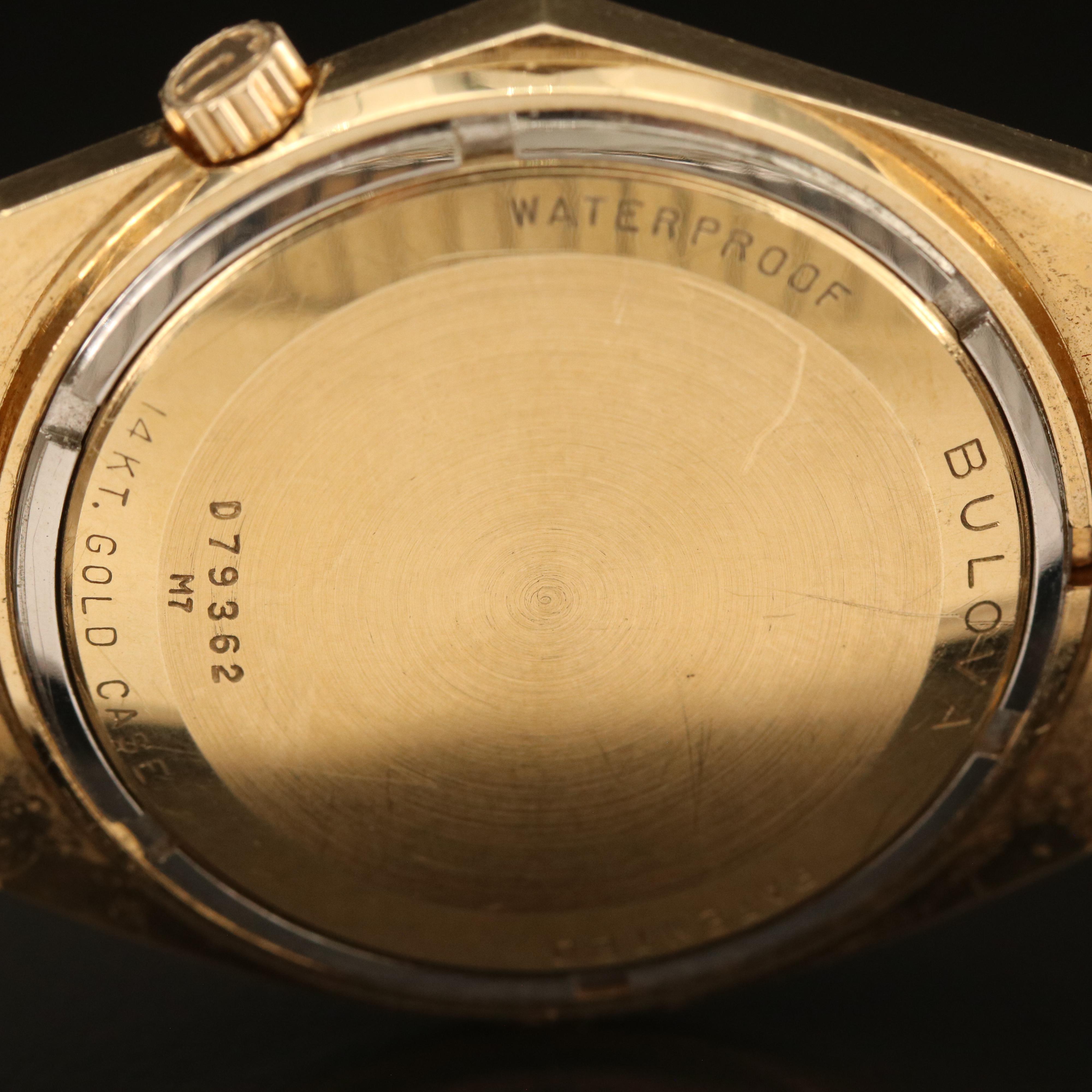 1967 14K Bulova Accutron Tuning Fork Watch