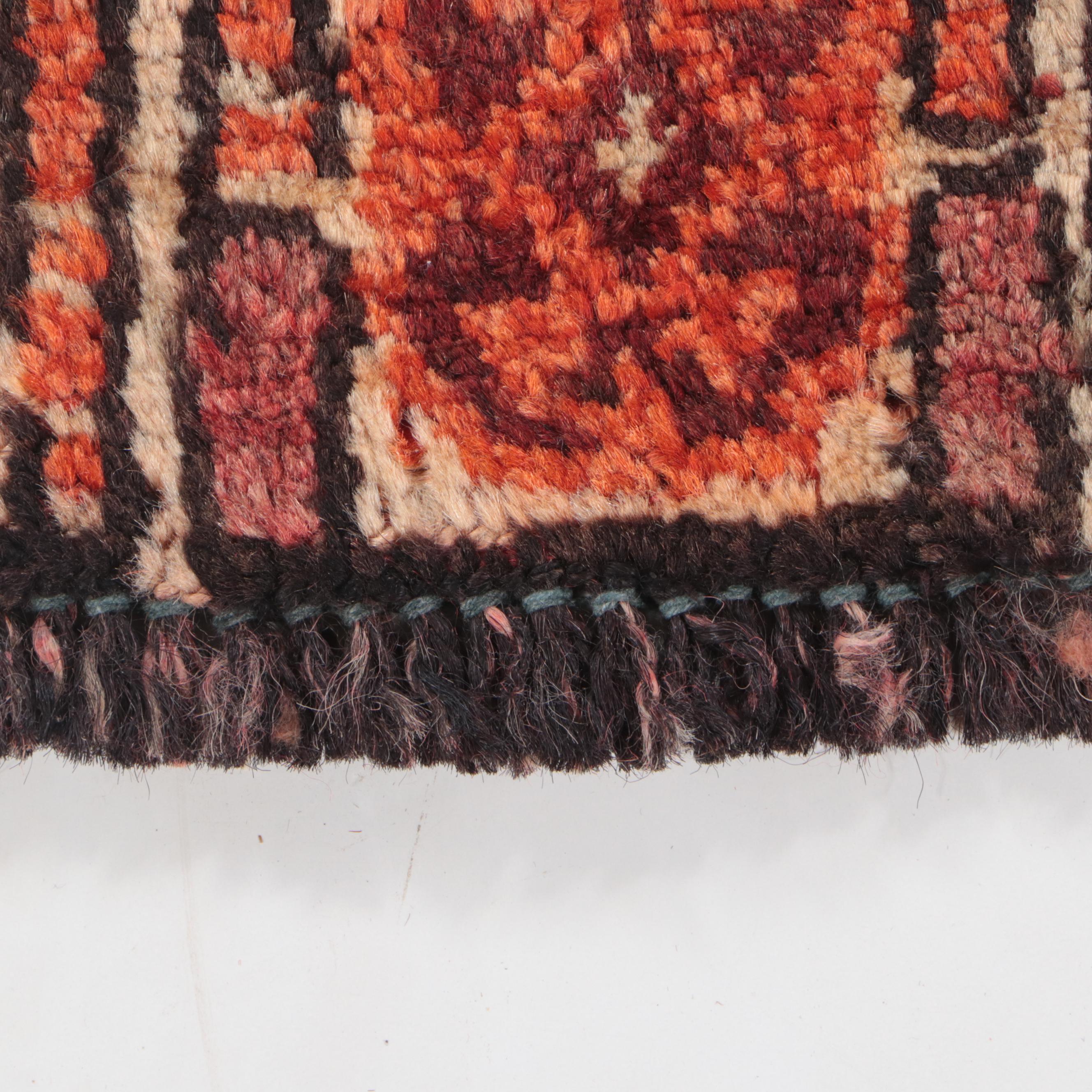 4' x 7'5 Hand-Knotted Persian Lurs Area Rug