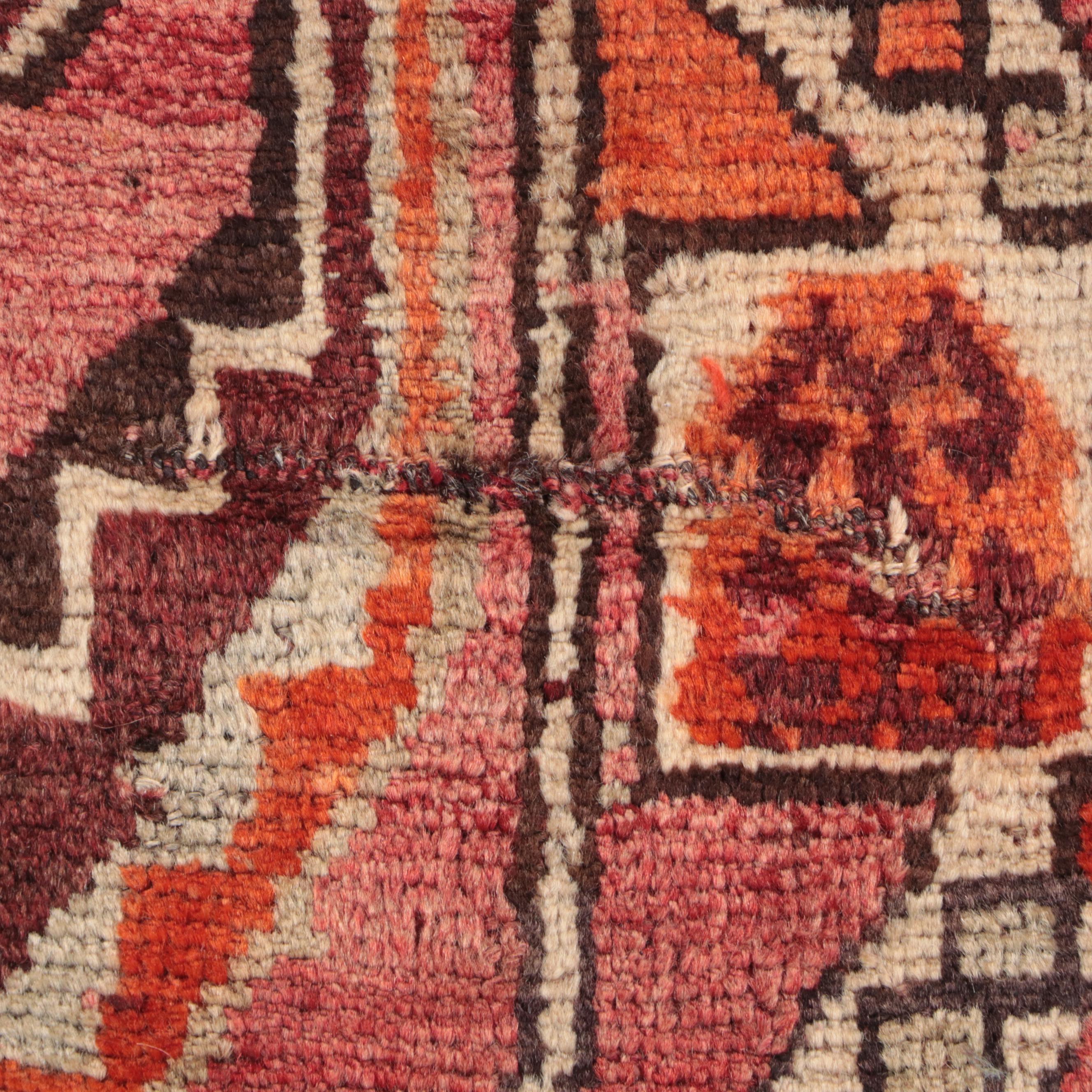 4' x 7'5 Hand-Knotted Persian Lurs Area Rug