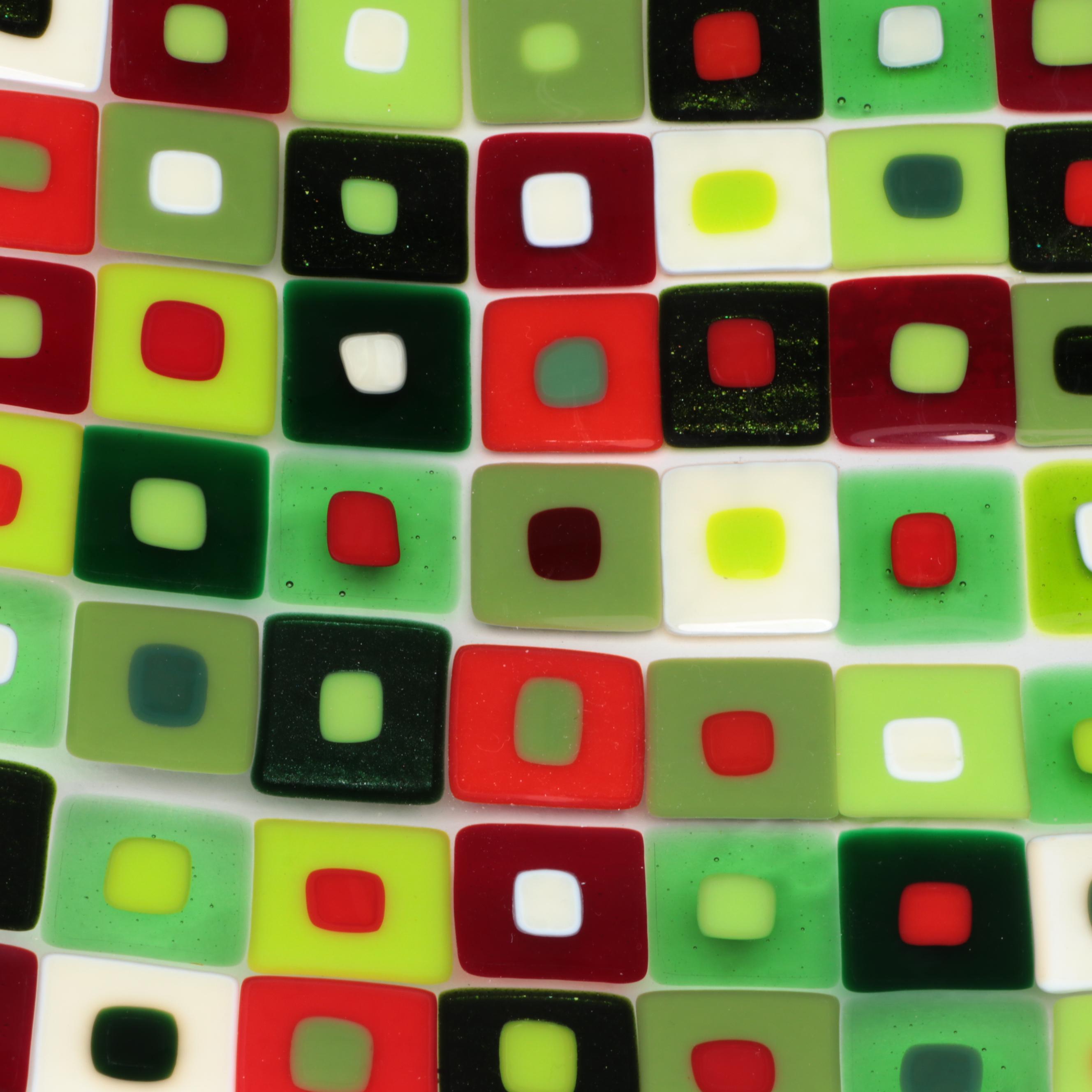 Case Island Fused Glass Tray