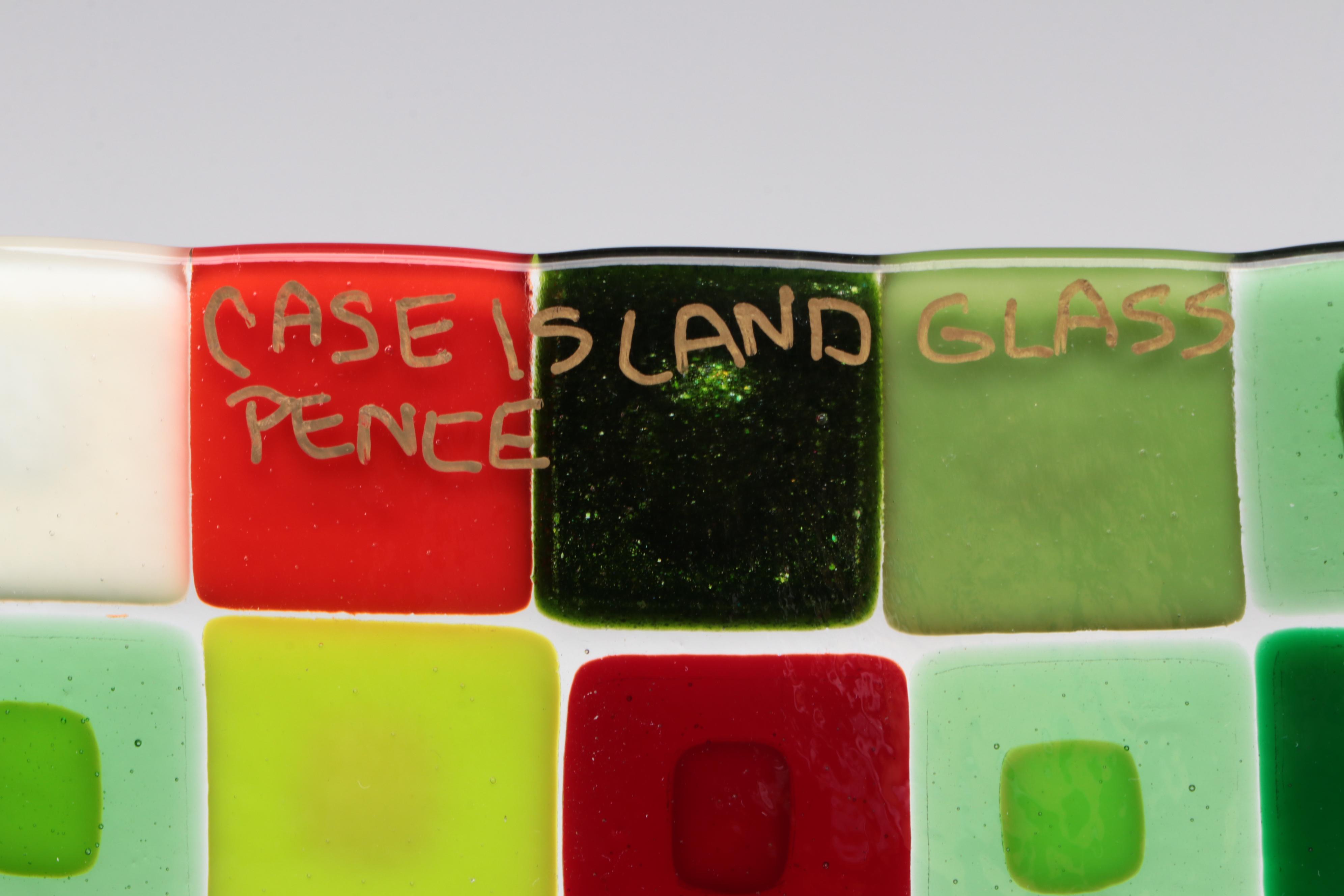 Case Island Fused Glass Tray