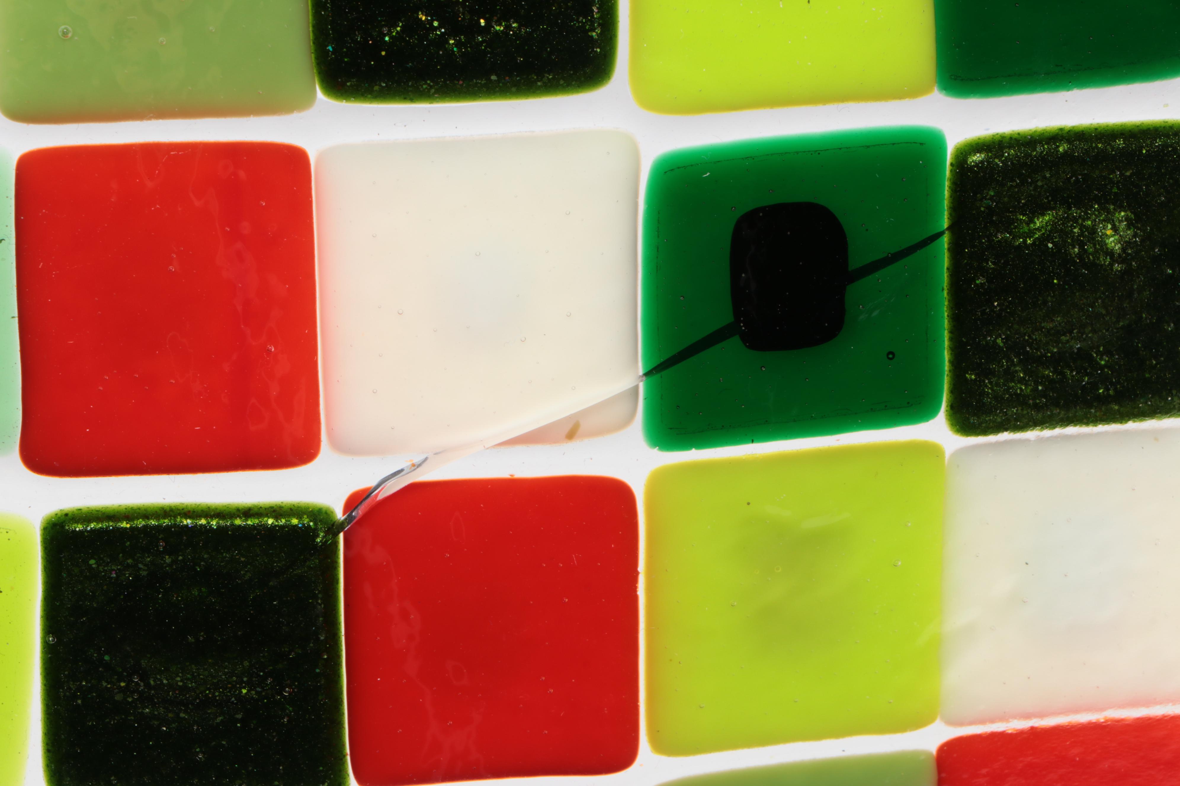 Case Island Fused Glass Tray