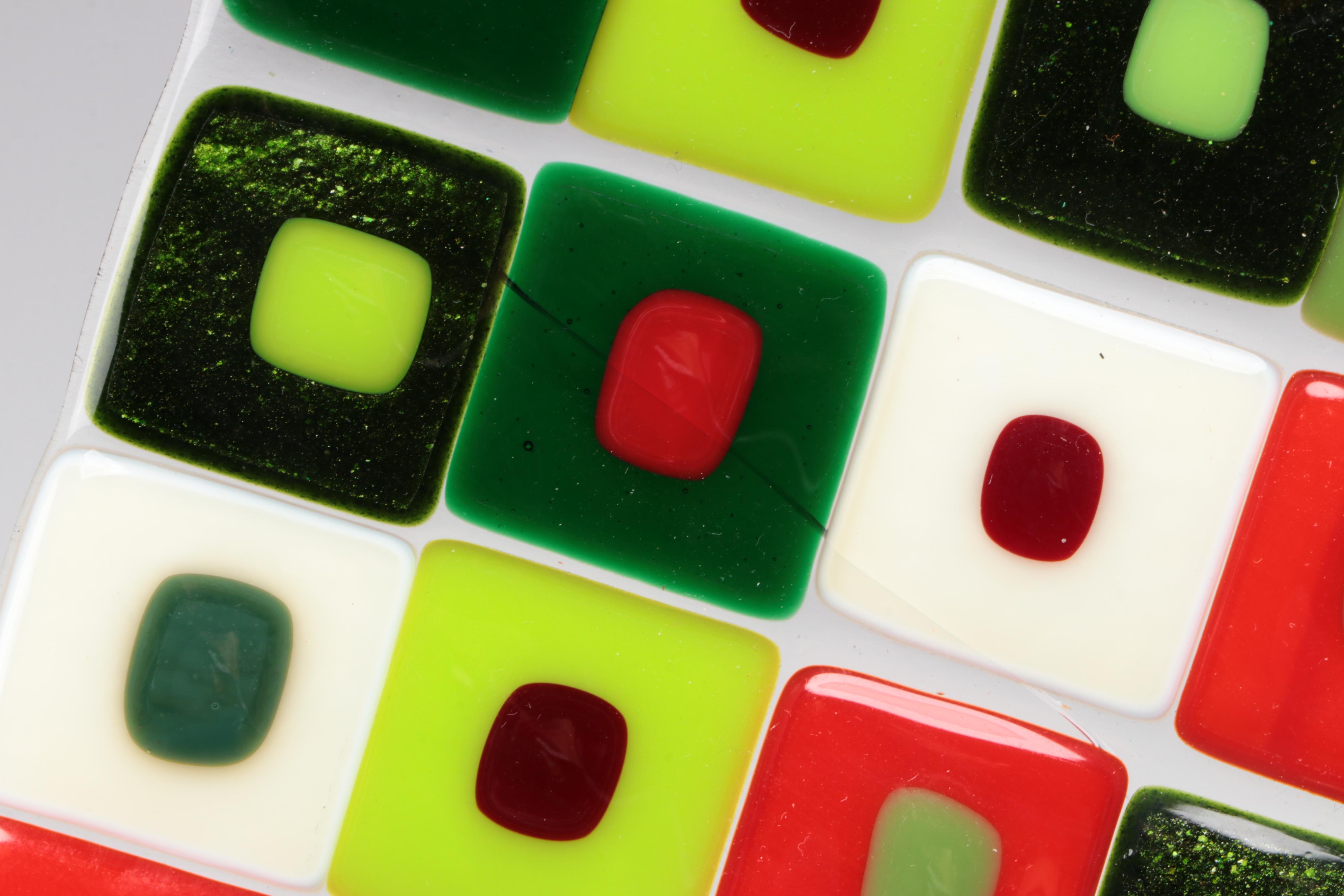 Case Island Fused Glass Tray