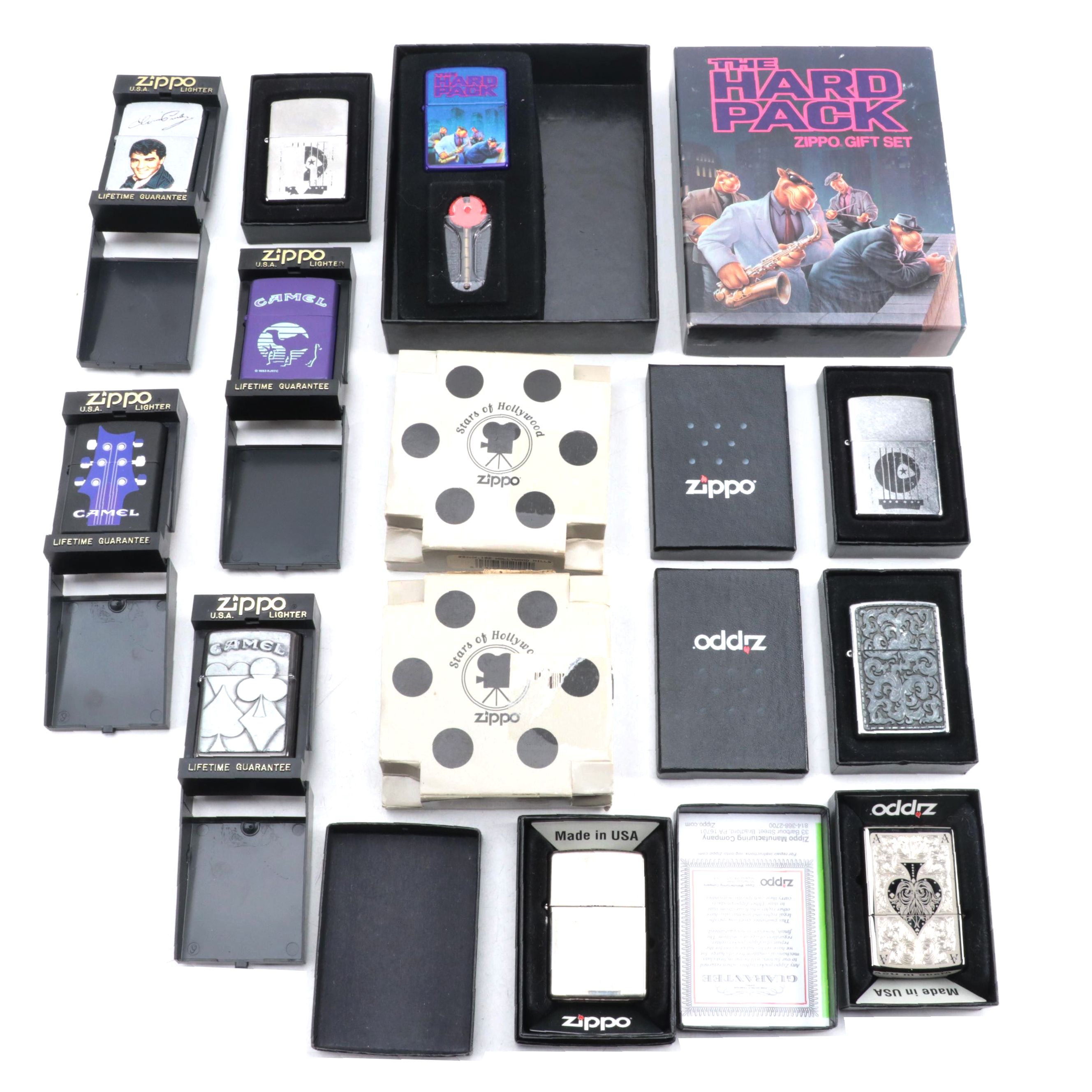 Zippo "Stars of Hollywood" and Other Lighters